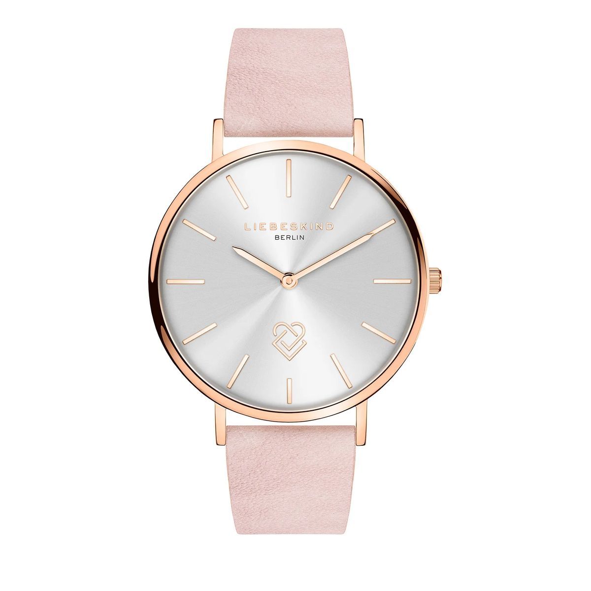 Elegante Damenuhr in Roségold