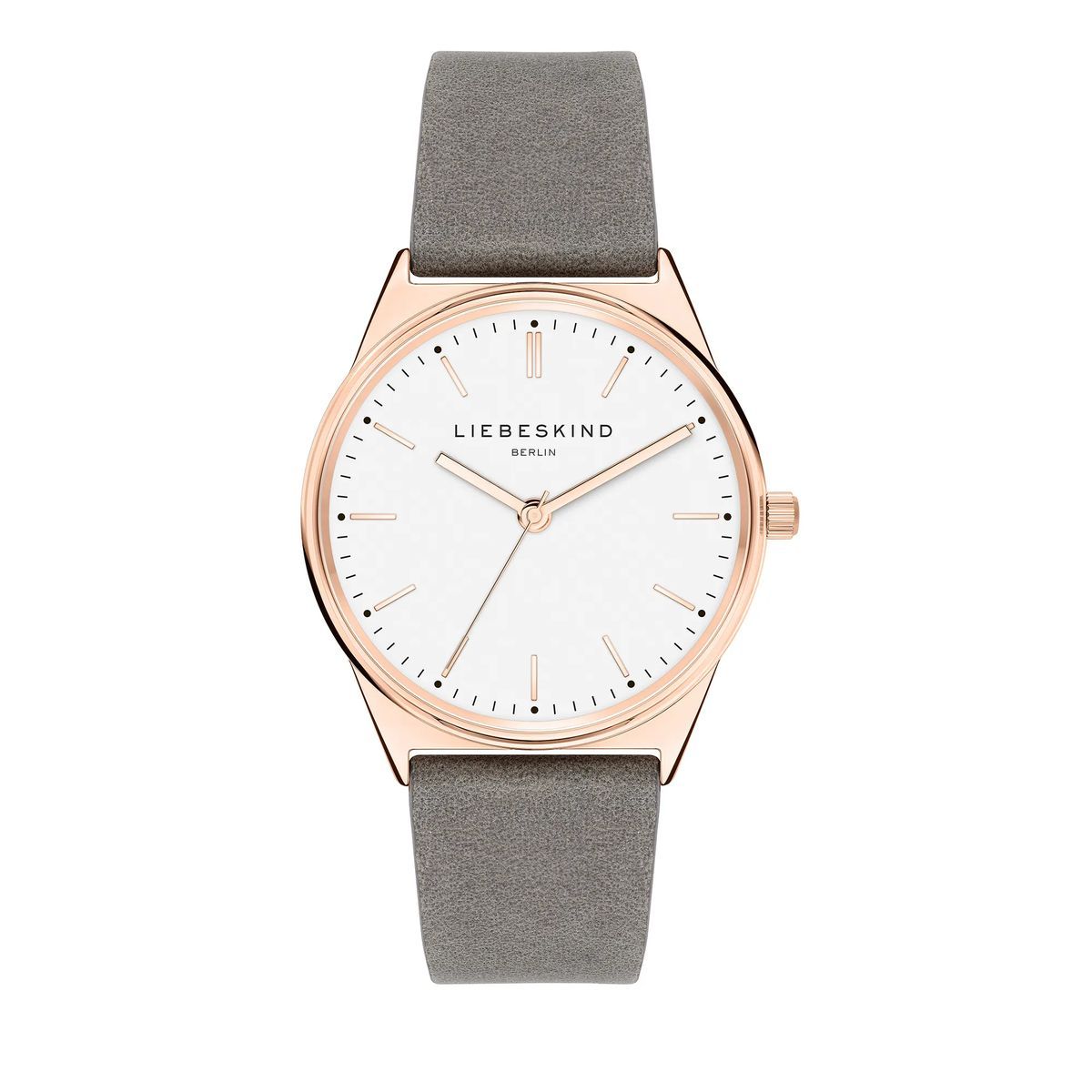 Minimalistische Damenuhr in Roségold