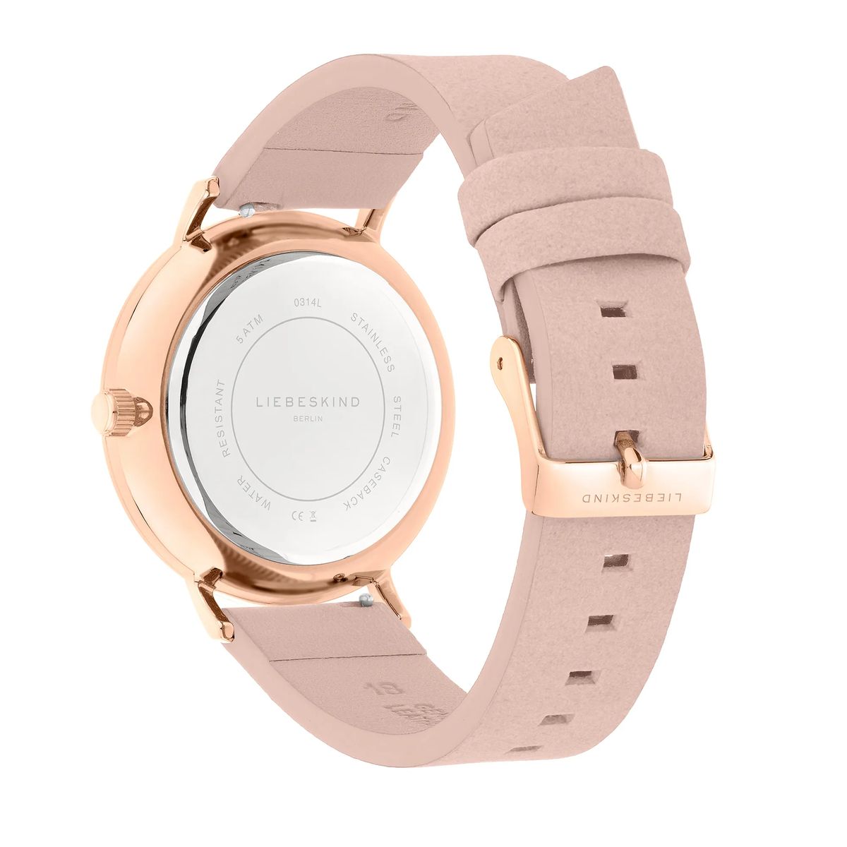 Elegante Roségold Multifunktionsuhr