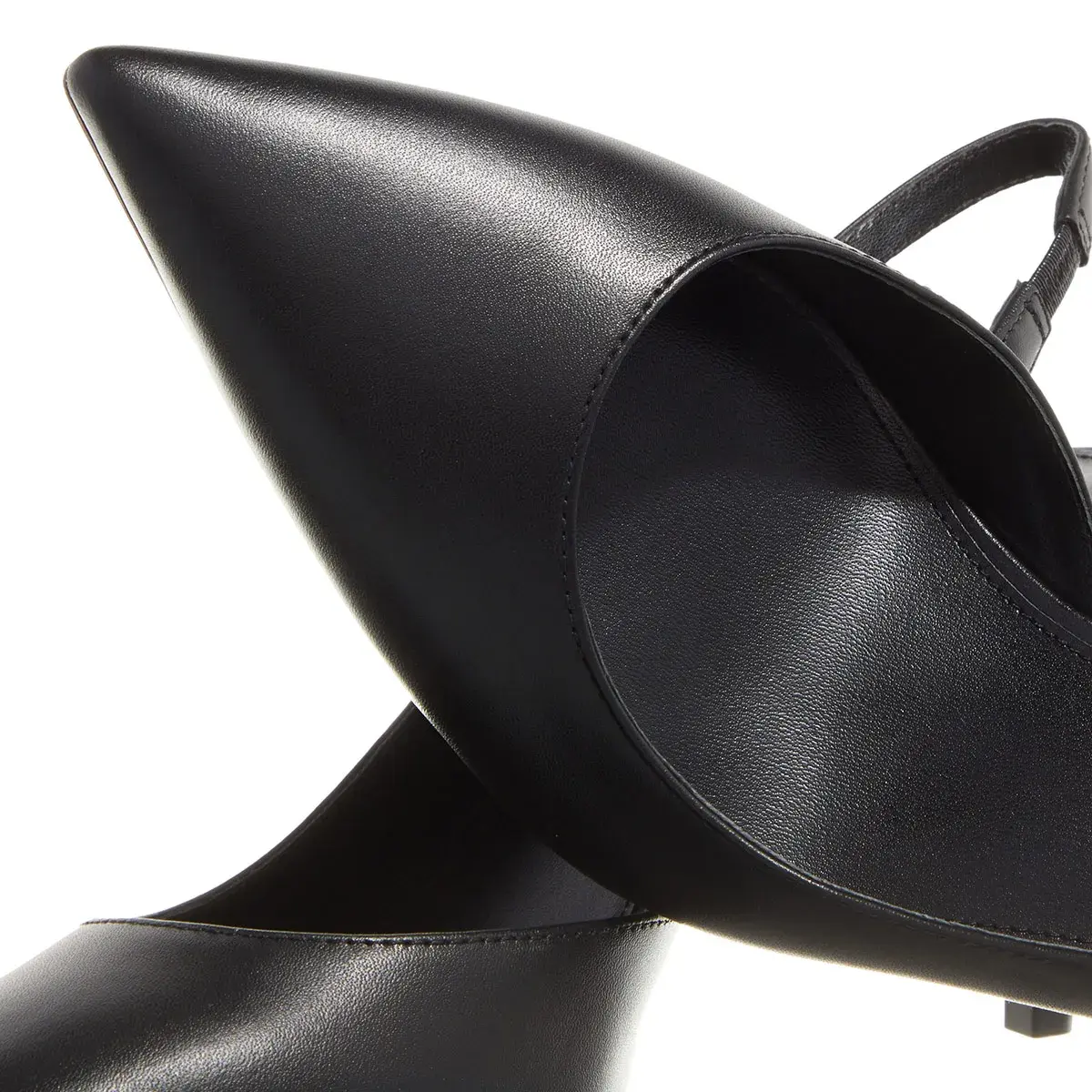 Slingpumps mit spitzer Zehenpartie