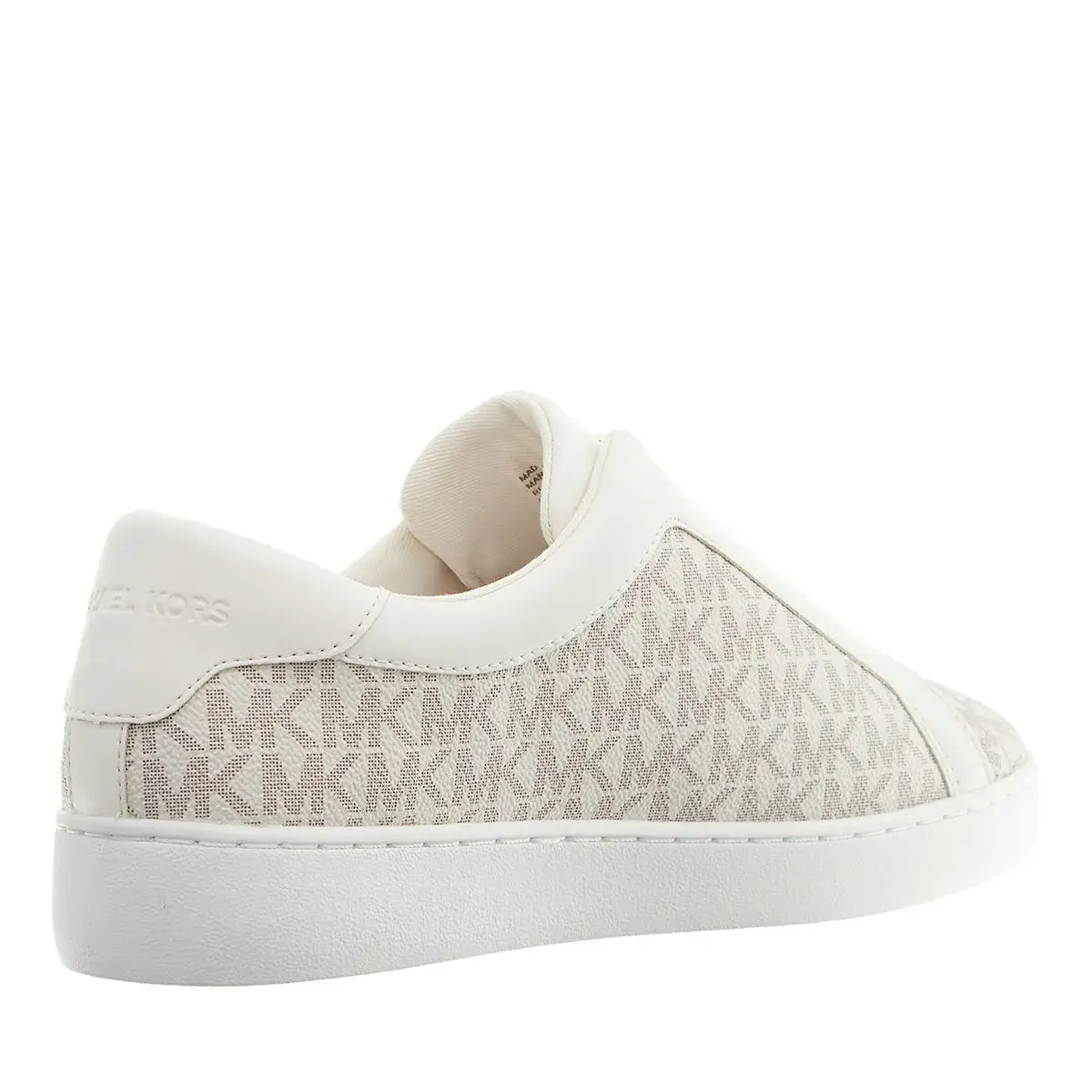 Cremefarbene Logo Slip-On Sneaker
