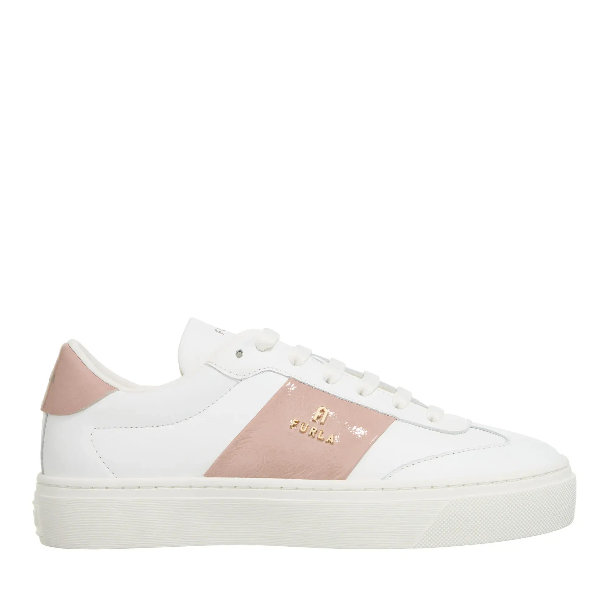 Modischer Low-Top-Sneaker aus Leder