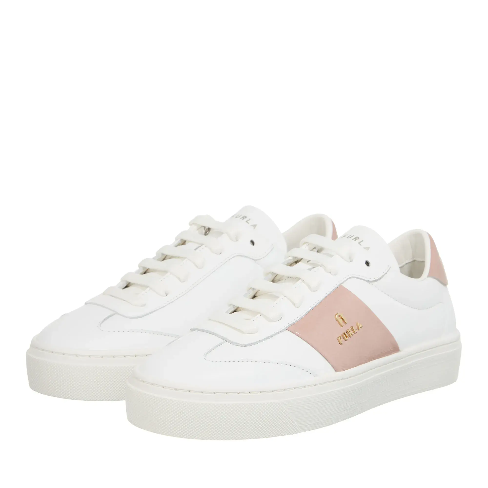 Modischer Low-Top-Sneaker aus Leder