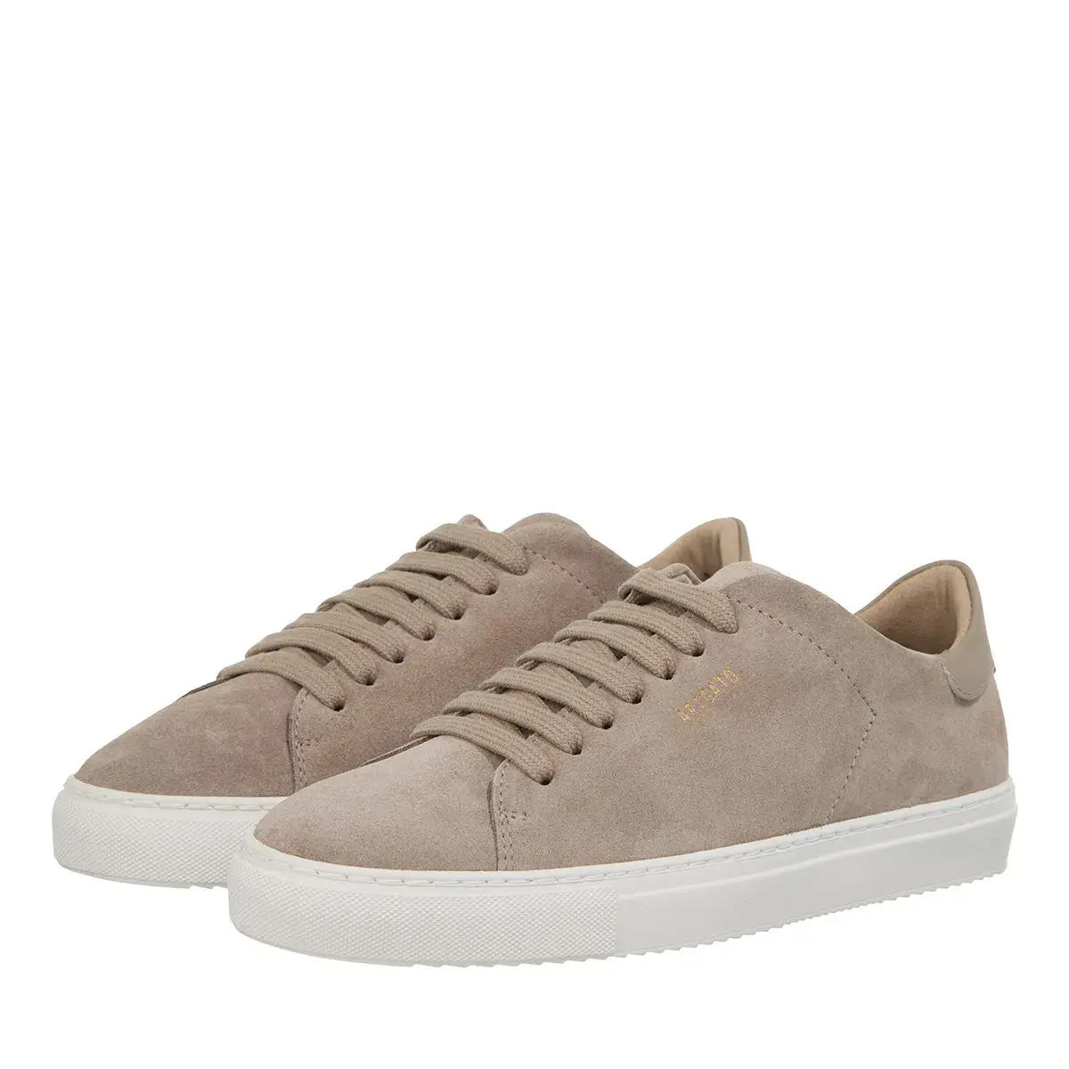 Wildleder-Sneaker mit niedrigem Profil