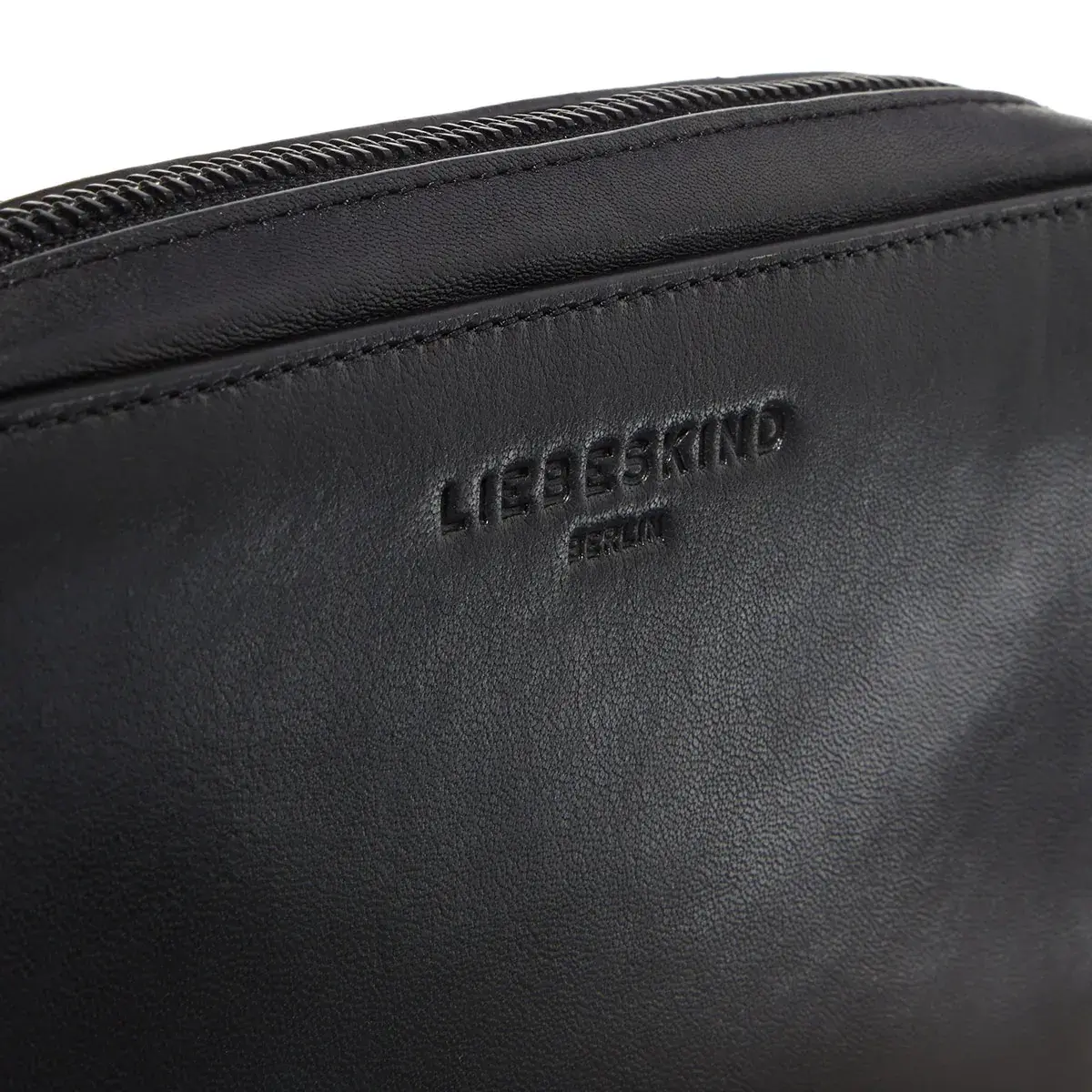 Leder-Reißverschluss-Umhänge-Geldbörse