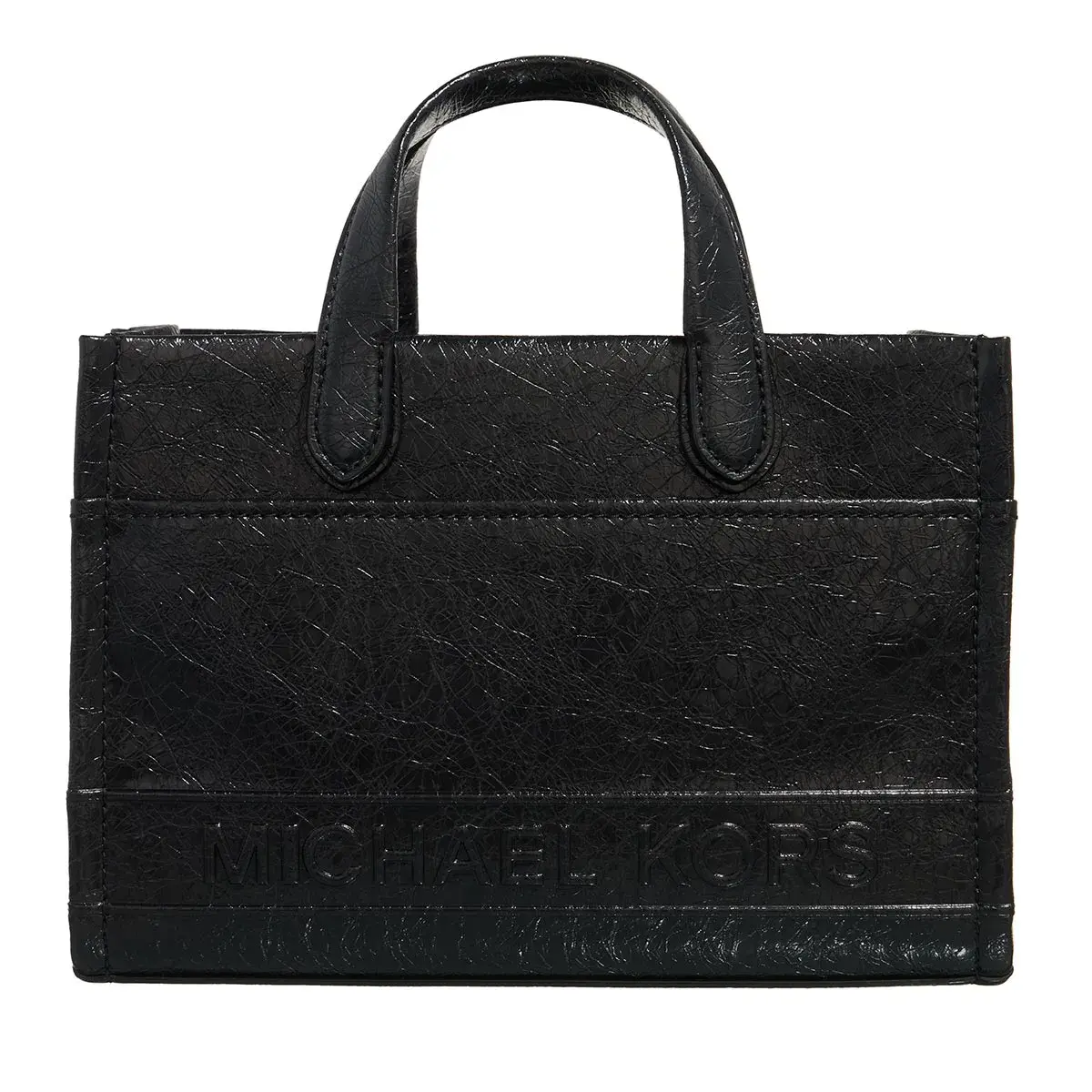 Strukturierte Mini Crossbody Messenger Tasche