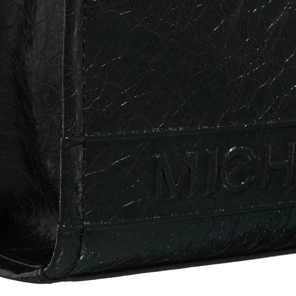 Strukturierte Mini Crossbody Messenger Tasche