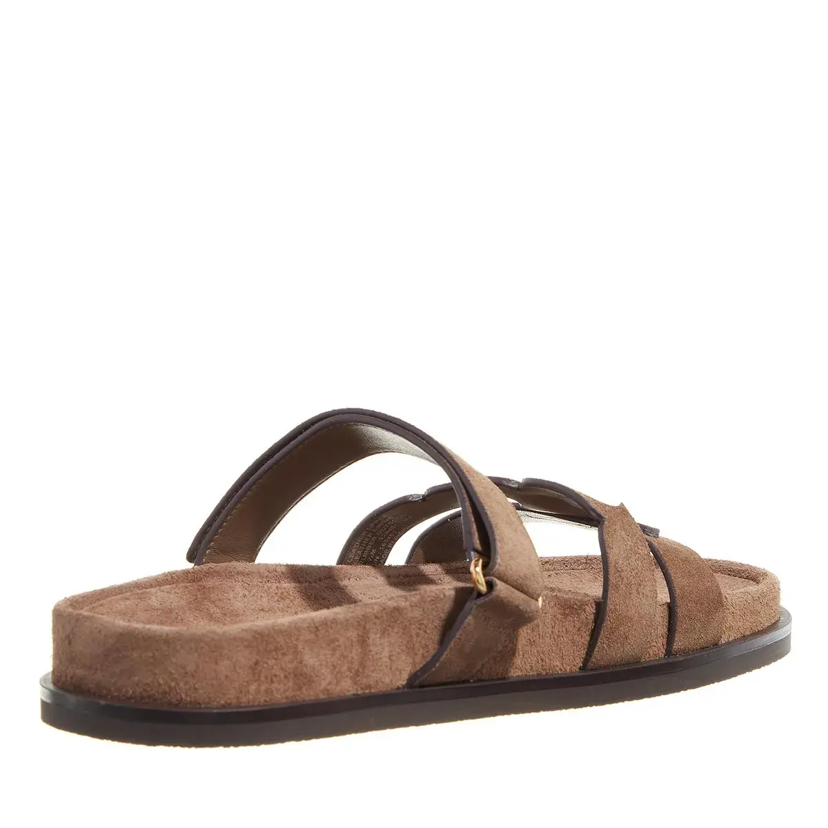 Braune Wildleder Sport Sandalen