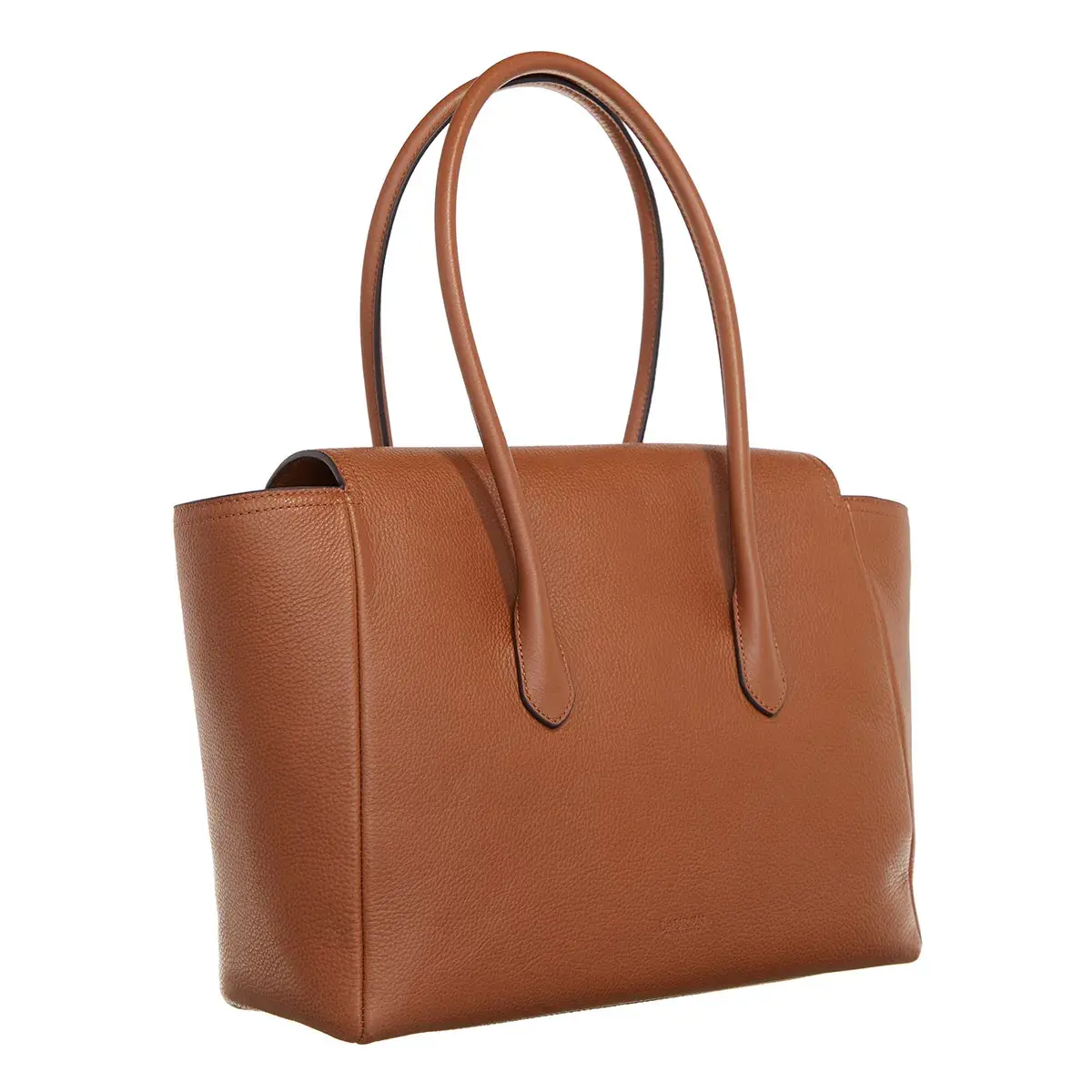 Elegante Leder-Satchel-Tasche mit Griff