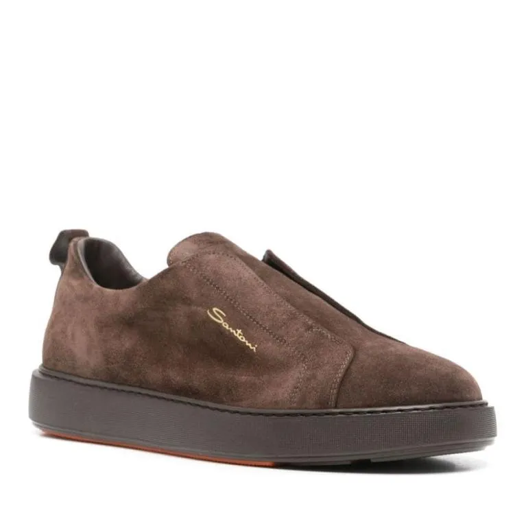 Minimalistischer Suede Slip-On Sneaker