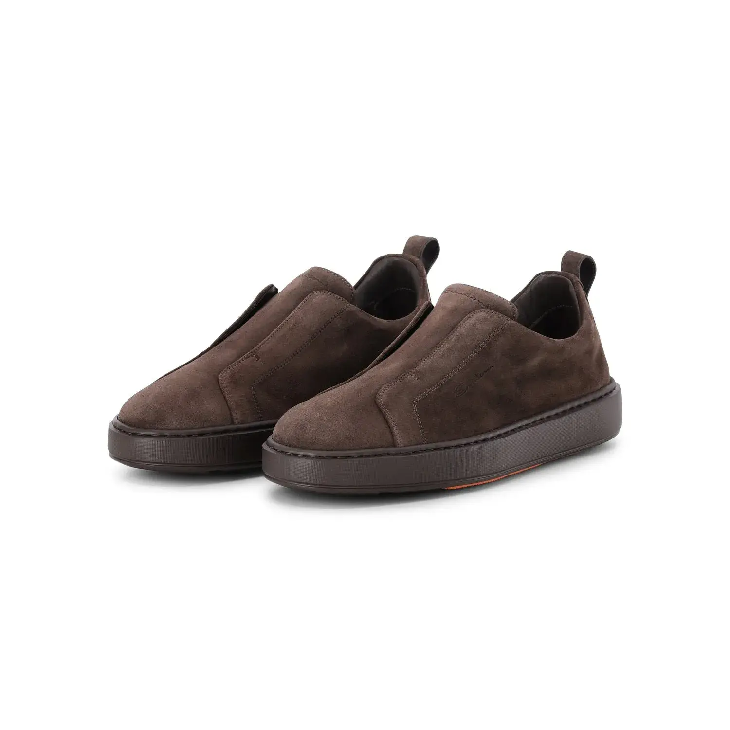 Minimalistischer Suede Slip-On Sneaker