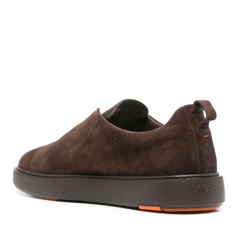 Minimalistischer Suede Slip-On Sneaker