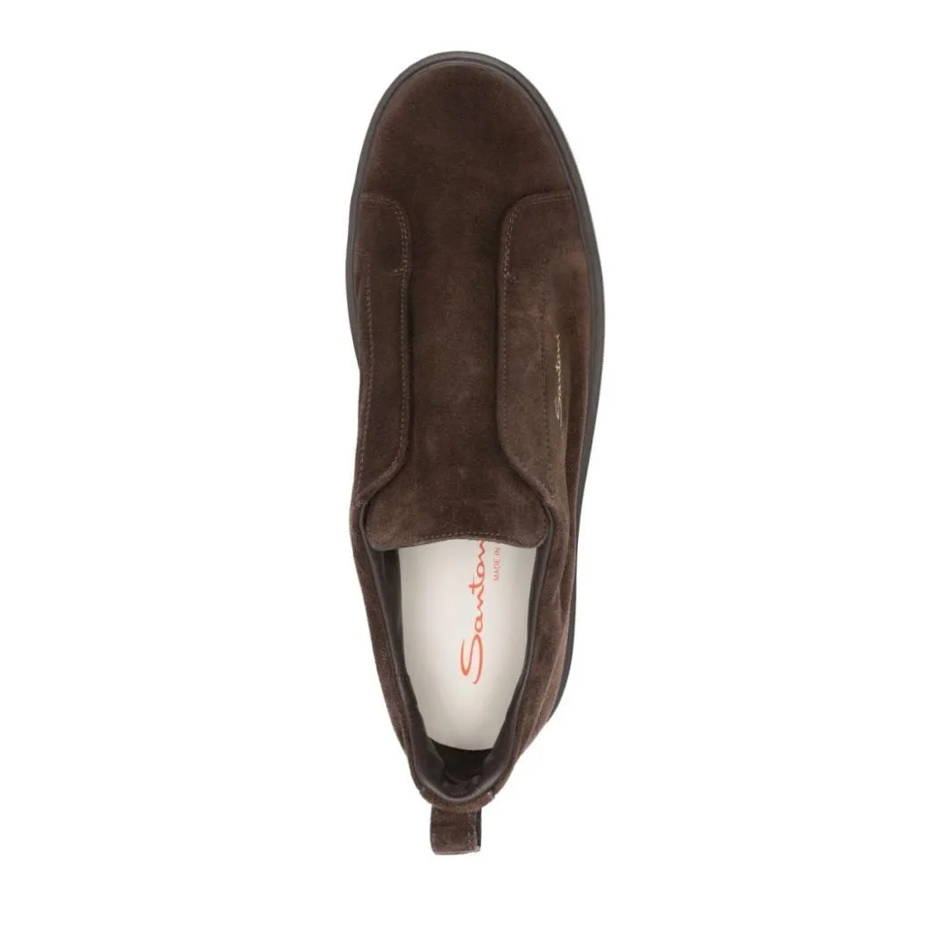 Minimalistischer Suede Slip-On Sneaker