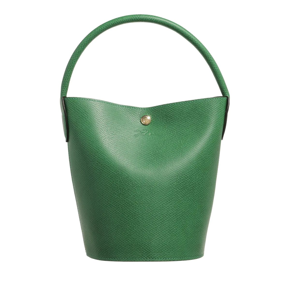 Strukturierte Leder-Beuteltasche