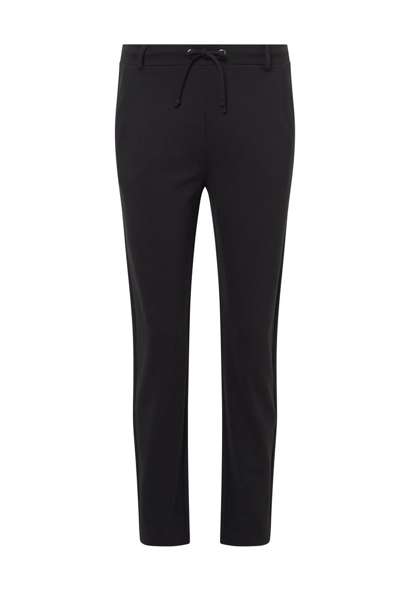 Schmal geschnittene, verkürzte Chino-Hose