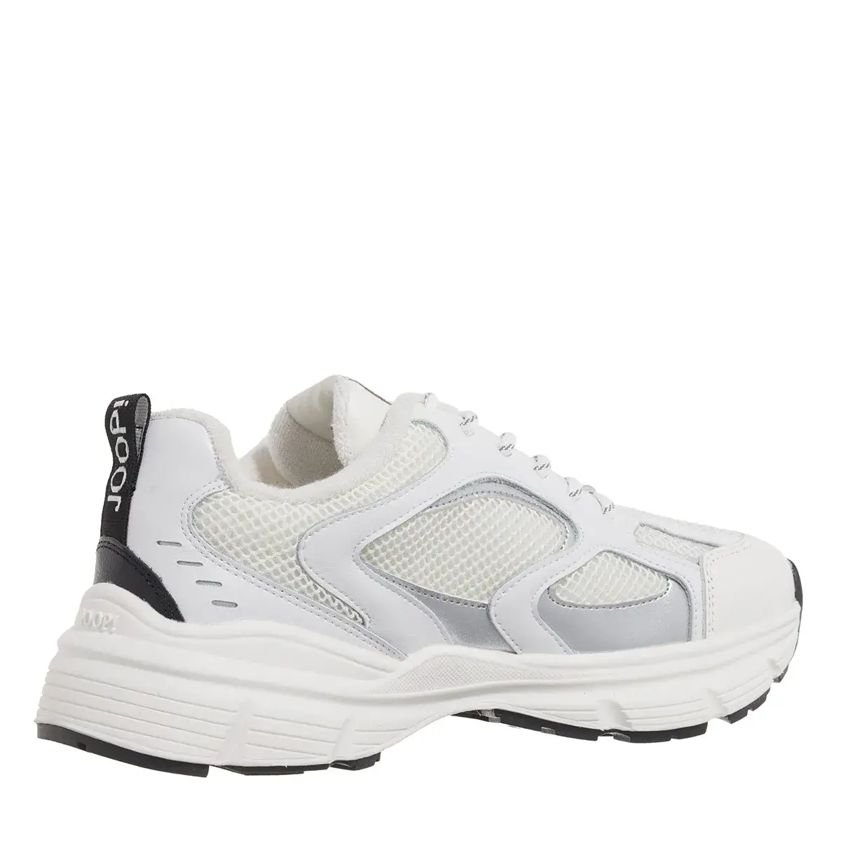 Sportliche weiße Mesh-Sneaker