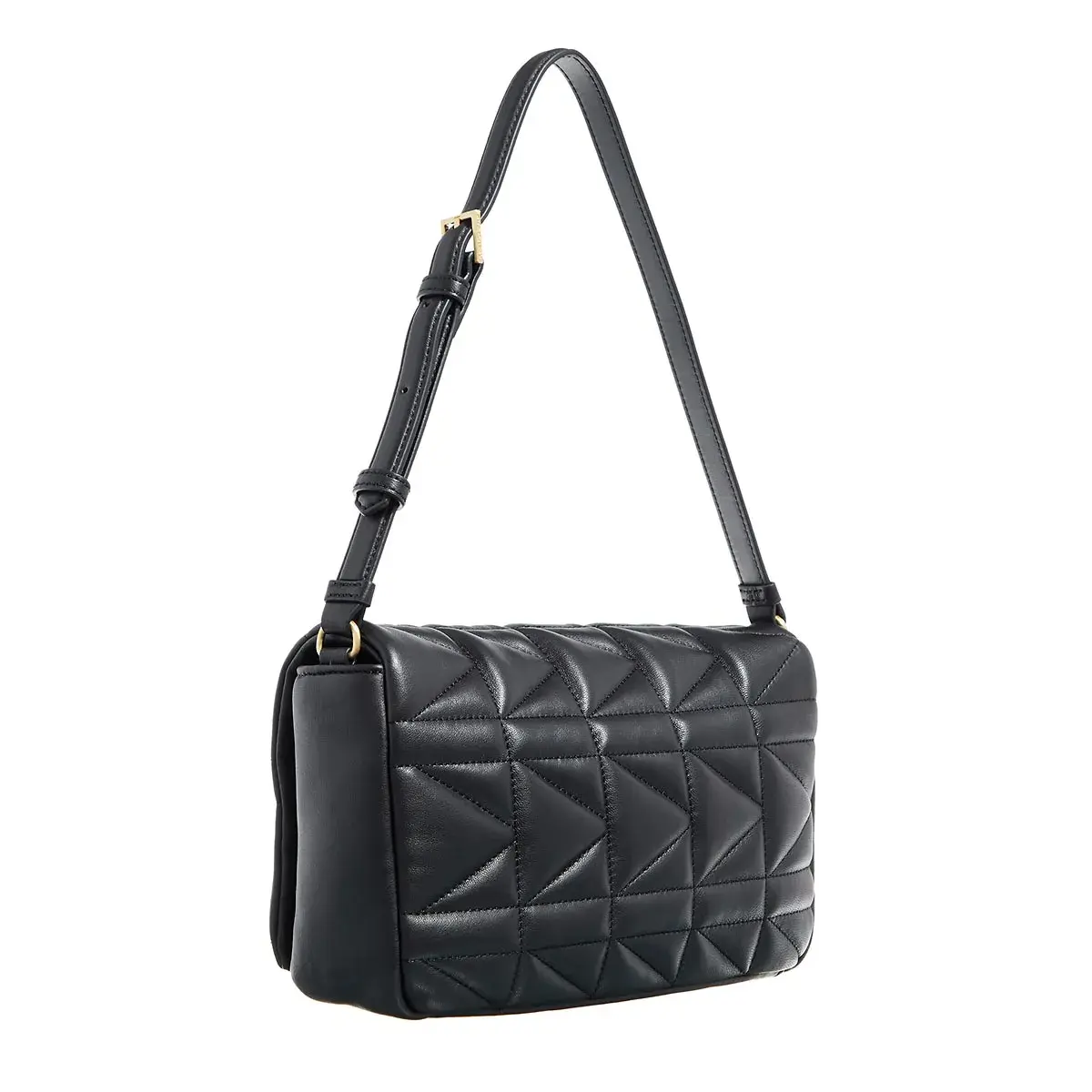 Gesteppte Schultertasche mit verstellbarem Riemen