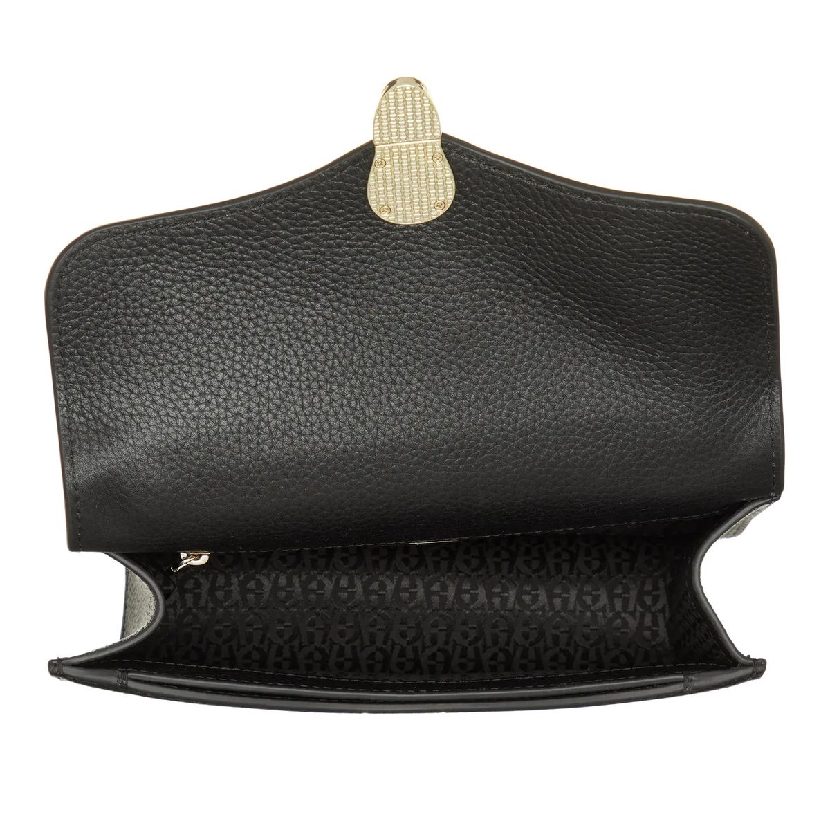 Elegante Leder-Umhängetasche mit Klappe