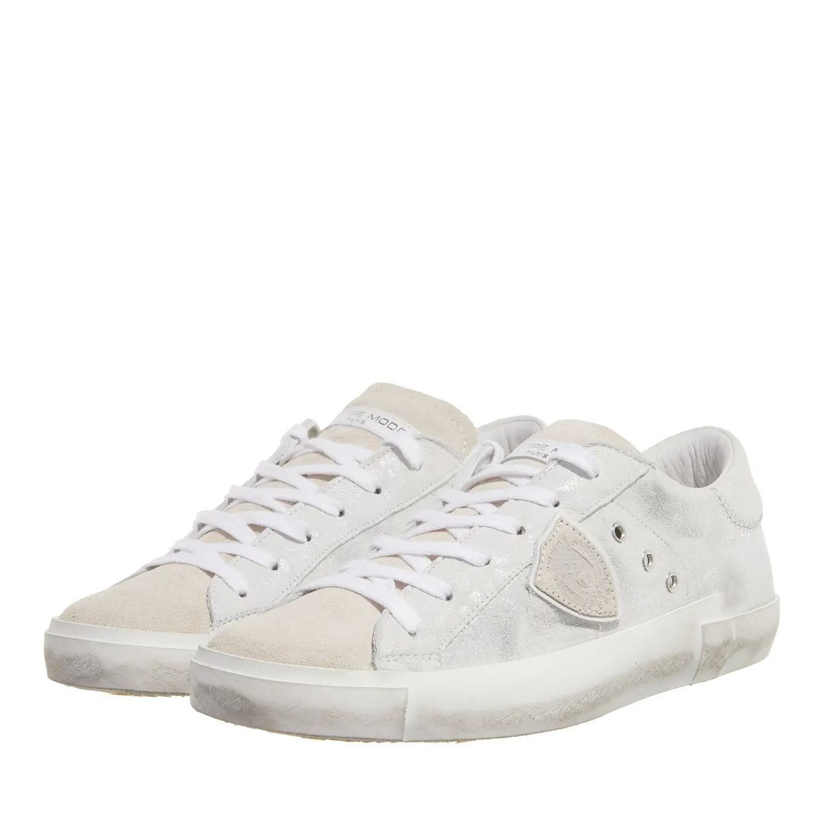 Strukturierter Low-Top Mode Sneaker