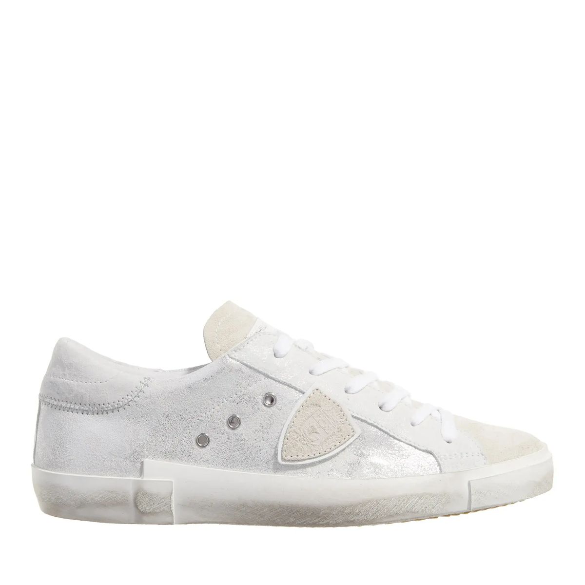 Strukturierter Low-Top Mode Sneaker