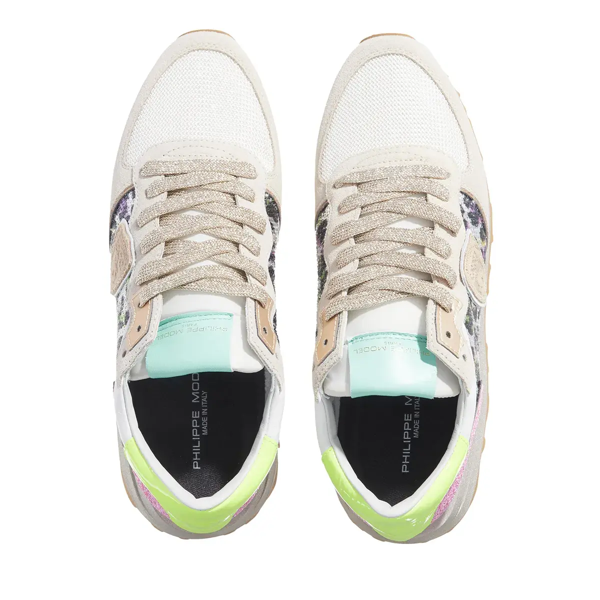 Damenmode Sneaker mit Leopardenmuster