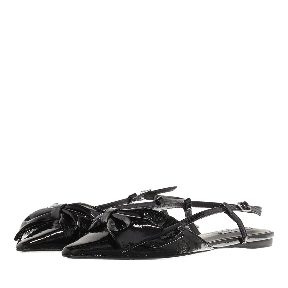 Lack Slingpumps mit spitzer Zehenpartie