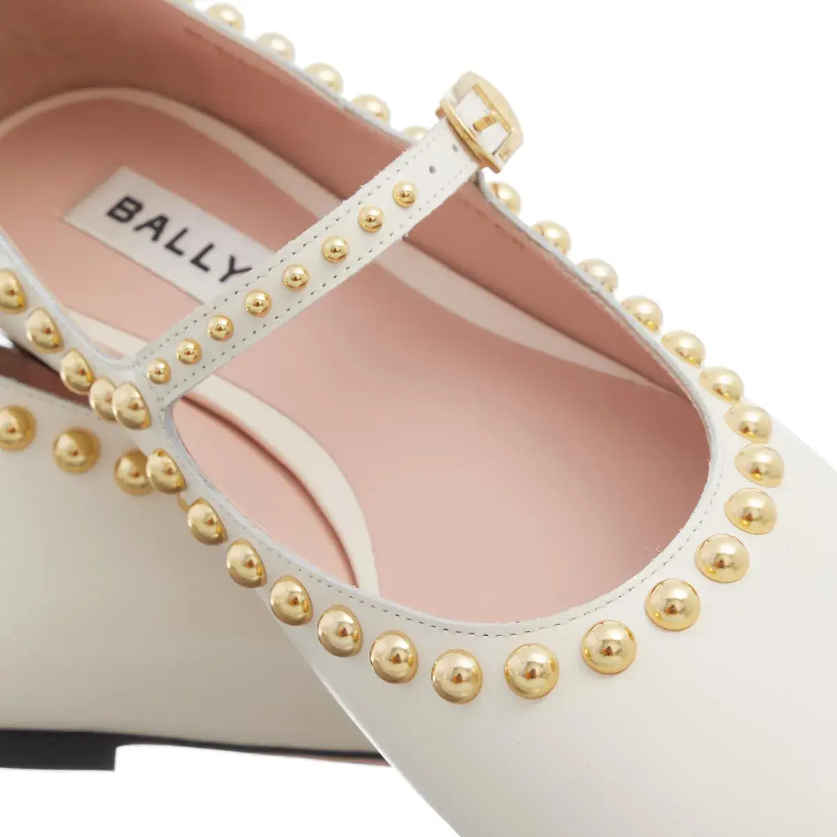 Mary Jane Ballerinas mit Nieten