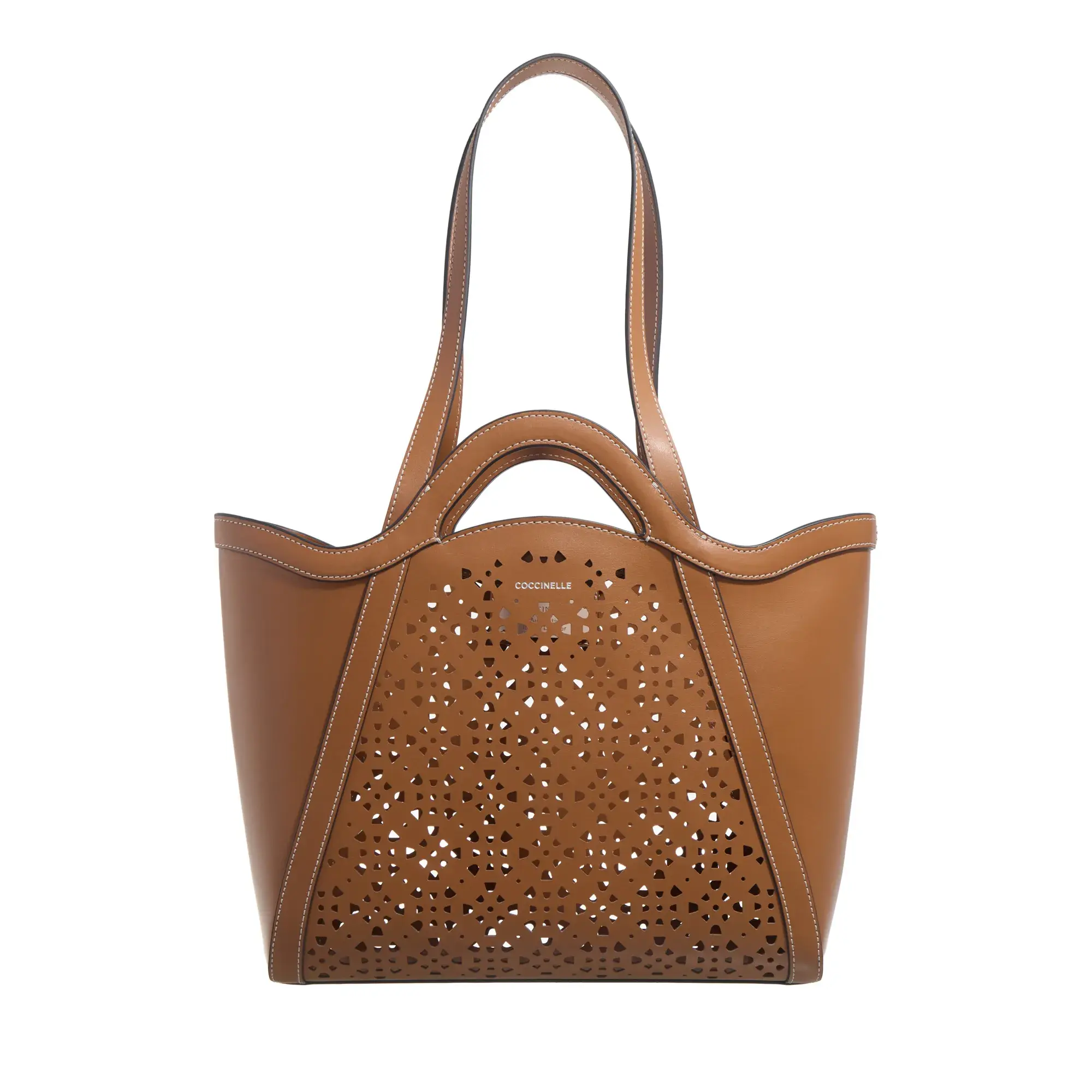 Lasercut-Leder-Tragetasche