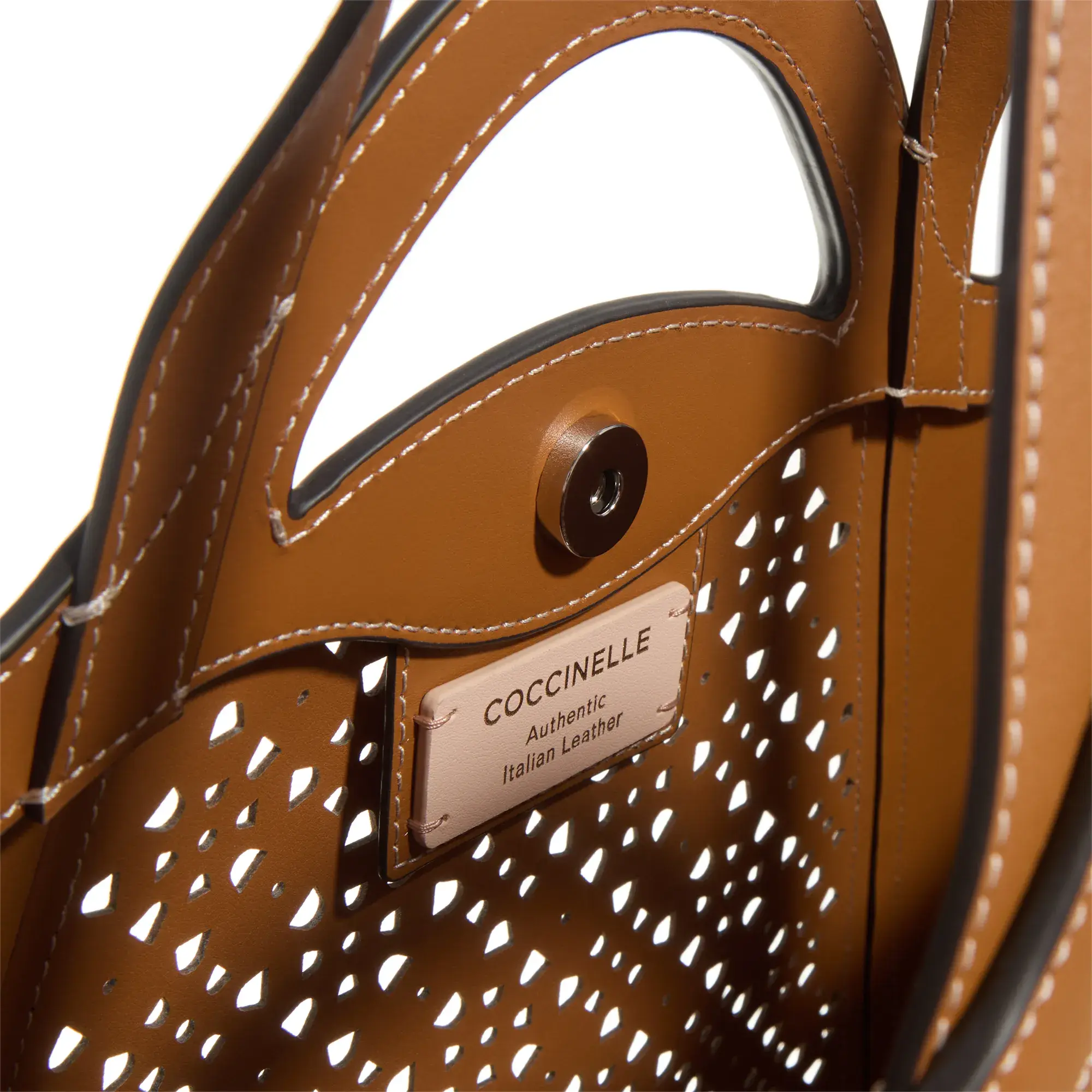 Lasercut-Leder-Tragetasche
