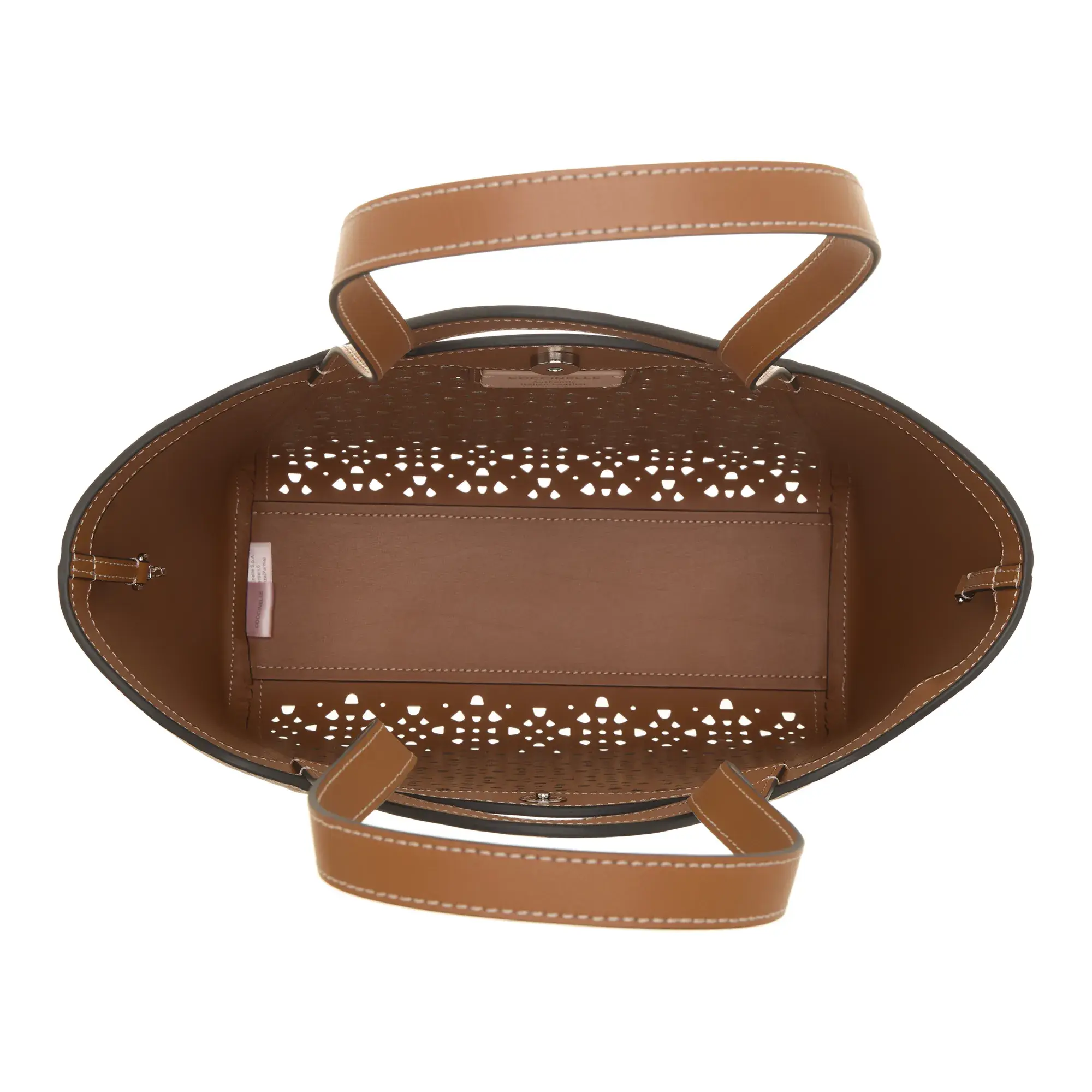 Lasercut-Leder-Tragetasche