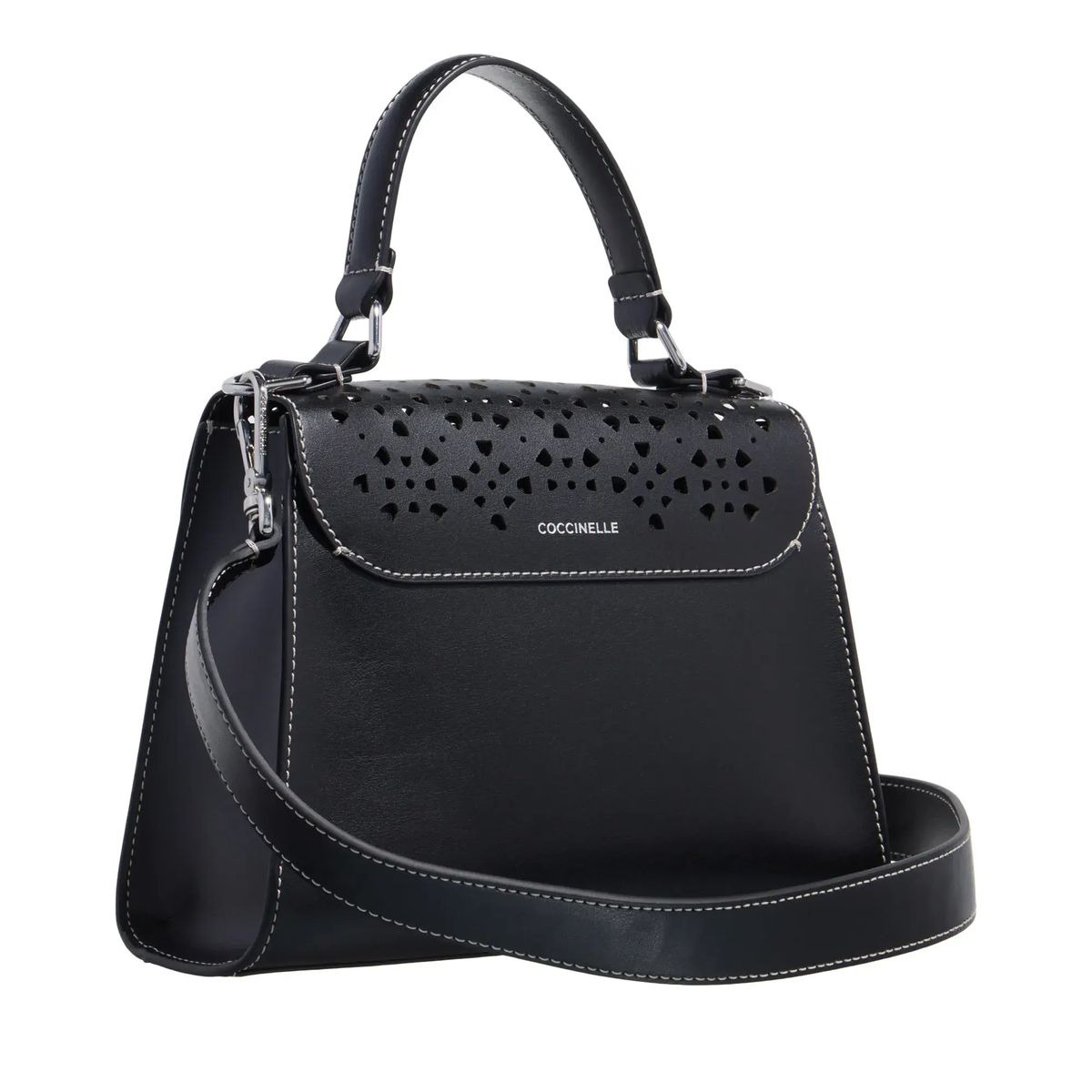 Lasergeschnittene Handtasche mit Griff
