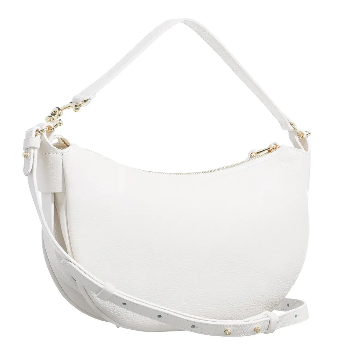 Minimalistische Hobo-Tasche aus Leder