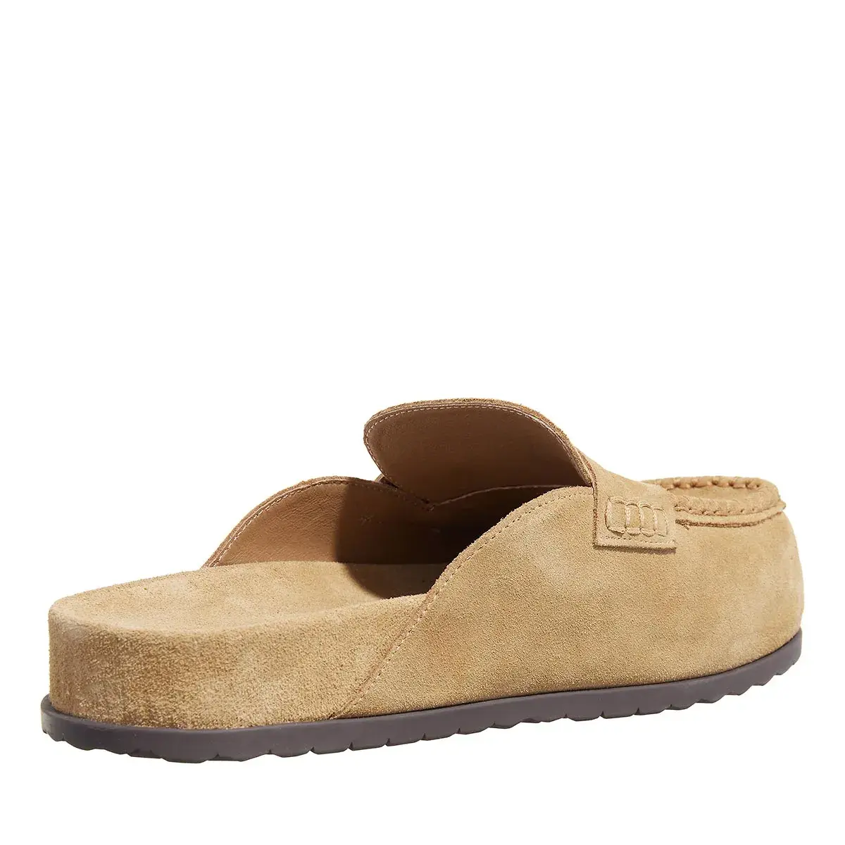 Penny Loafer Pantoletten aus Wildleder