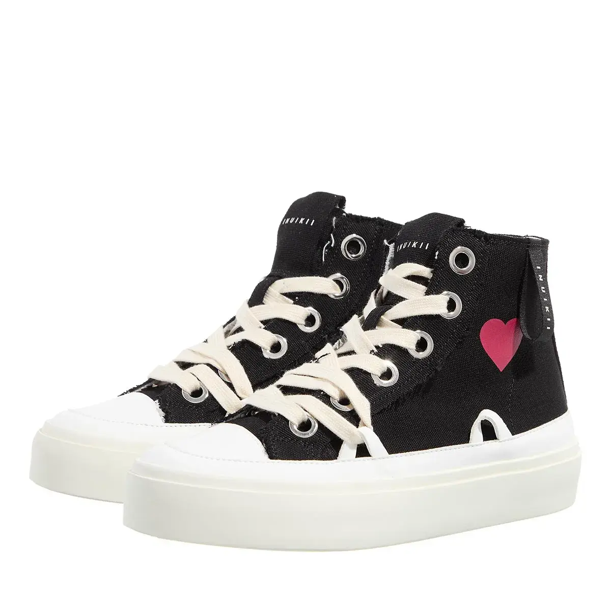 Canvas High-Top Mode Sneaker