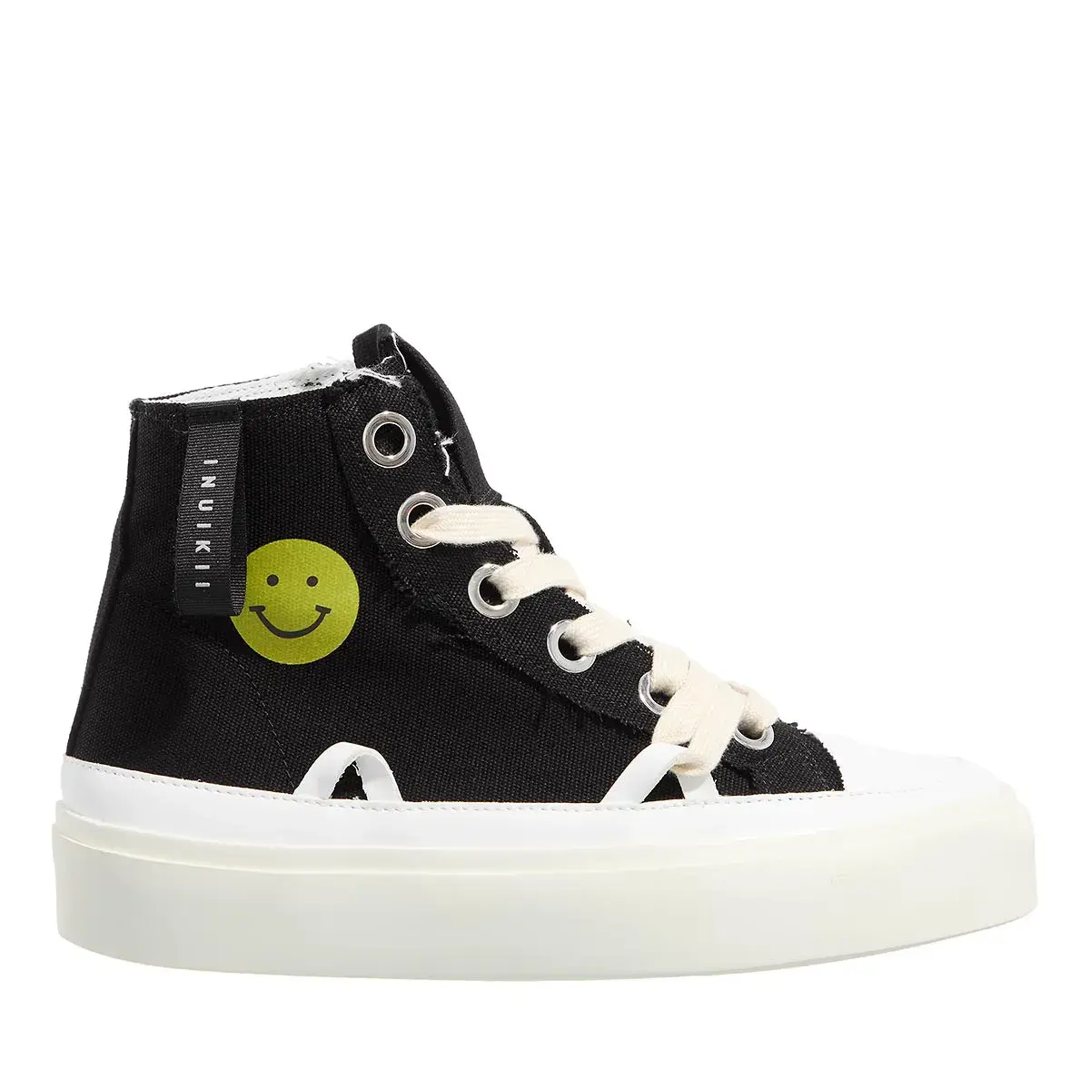 Canvas High-Top Mode Sneaker