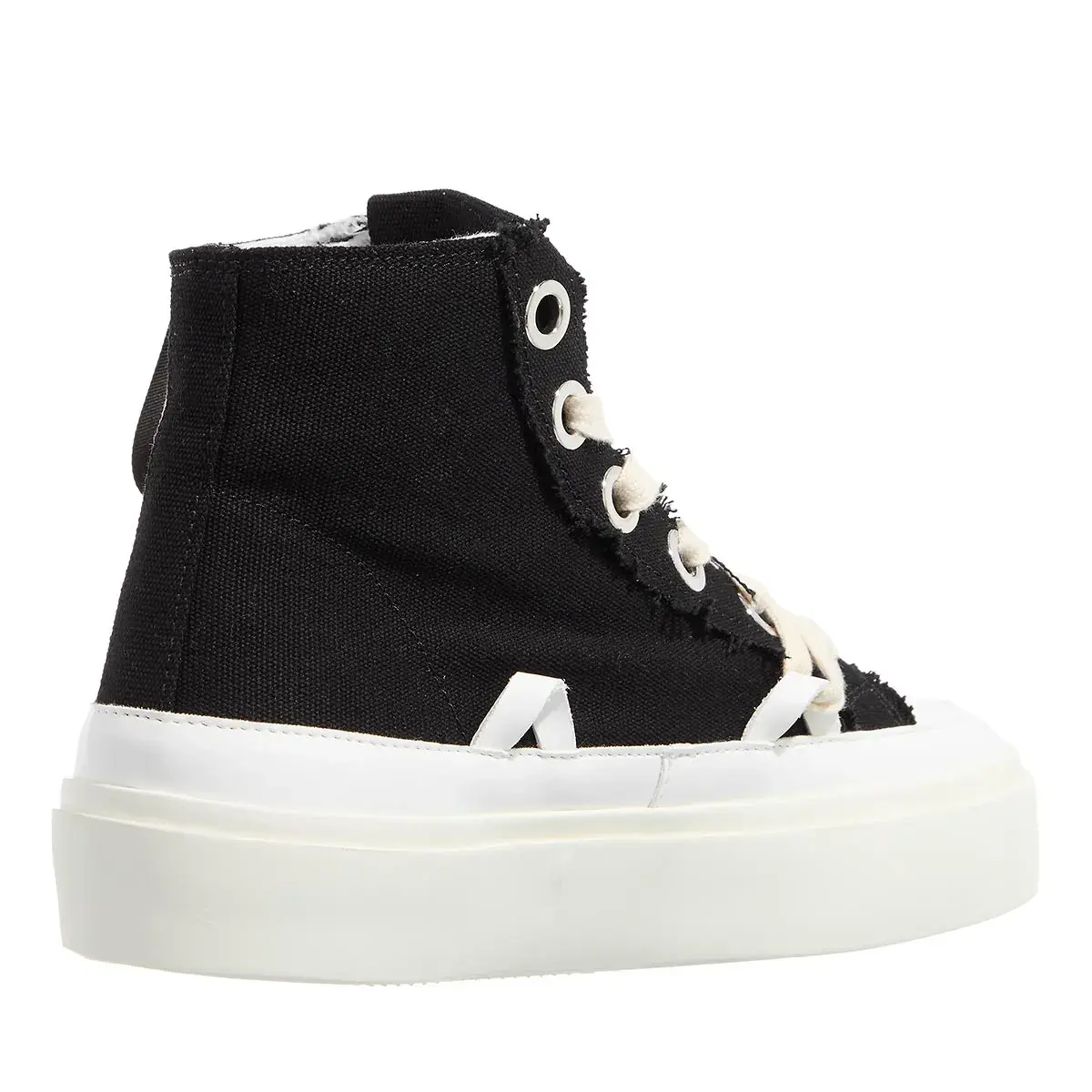 Canvas High-Top Mode Sneaker