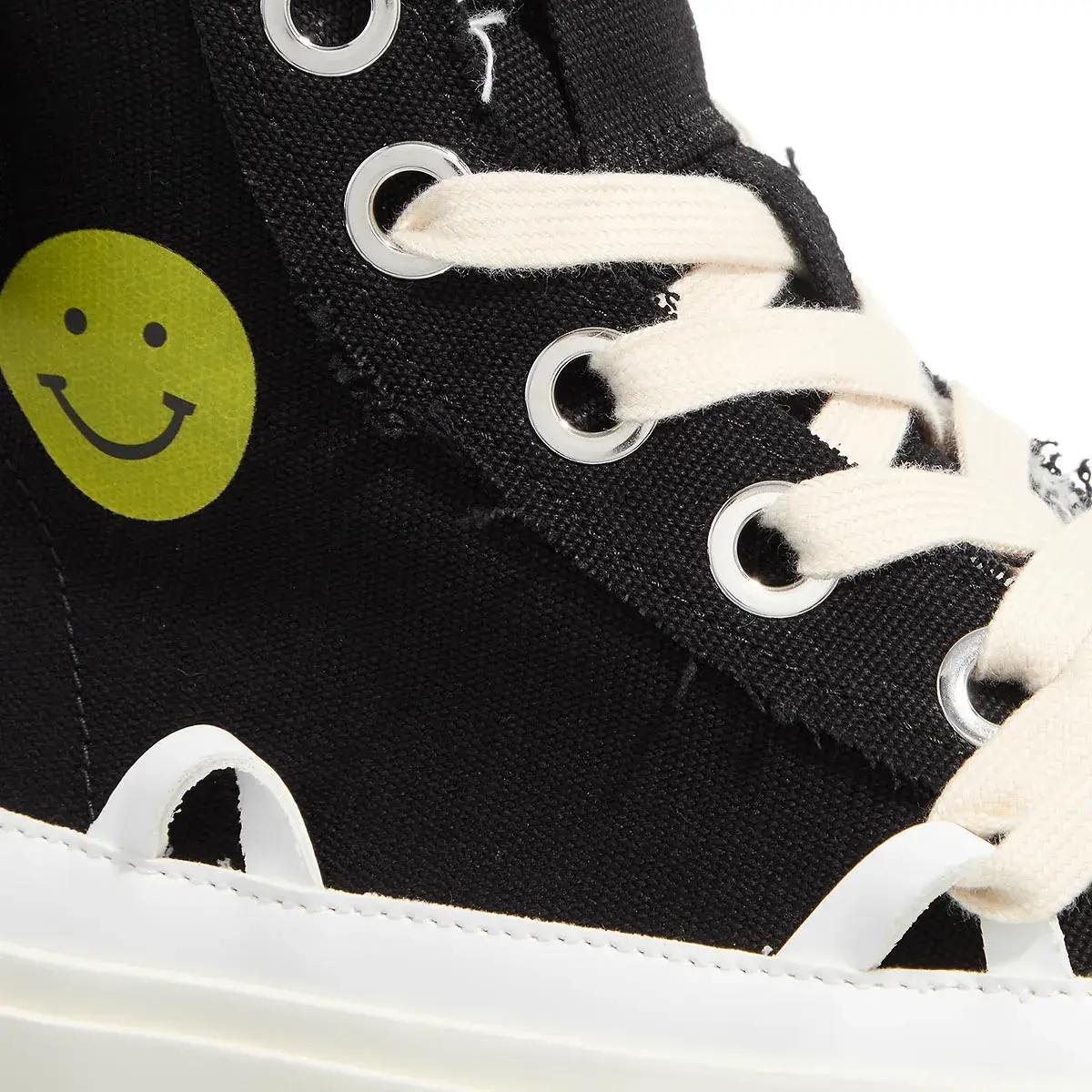Canvas High-Top Mode Sneaker