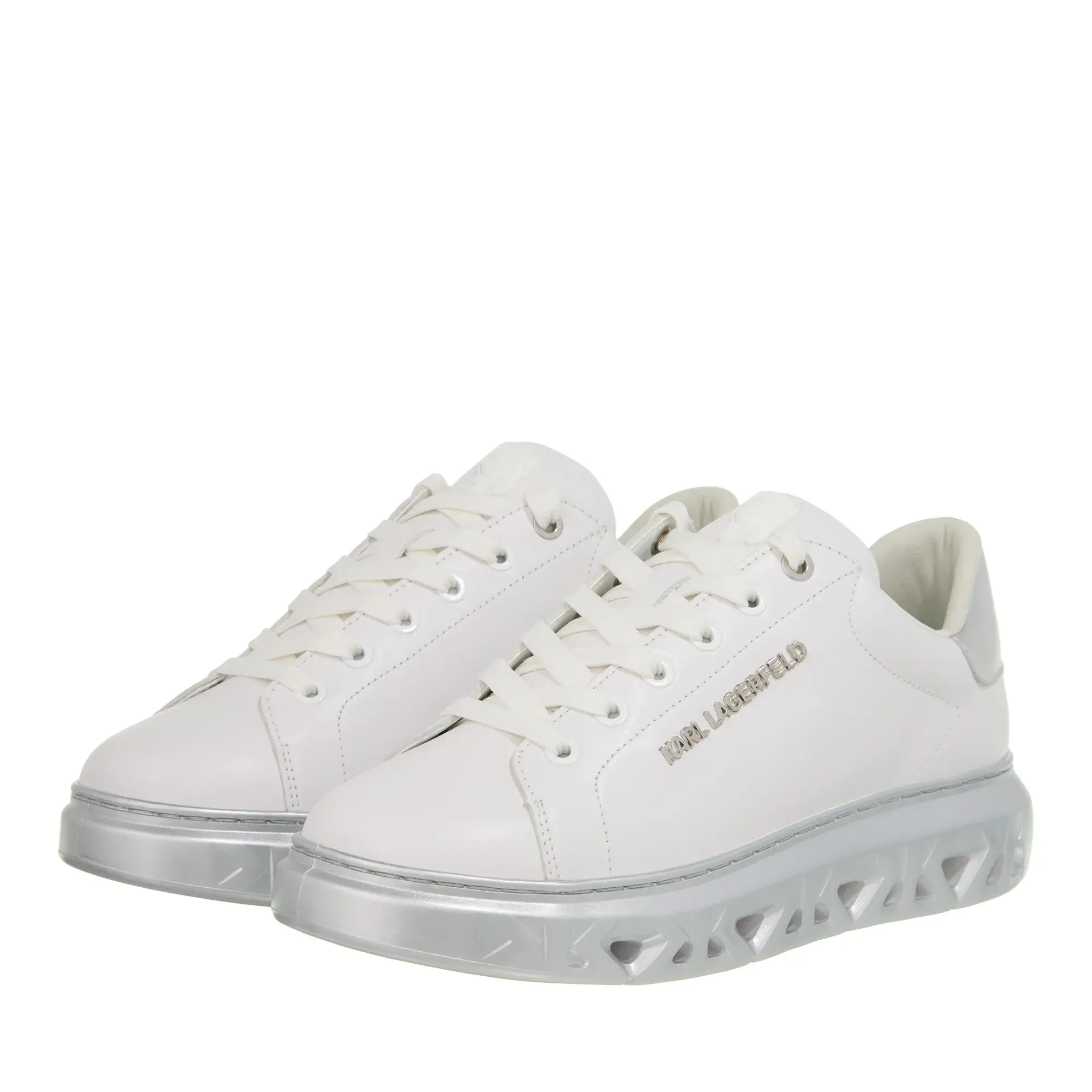 Modische Low-Top Plateau Sneaker