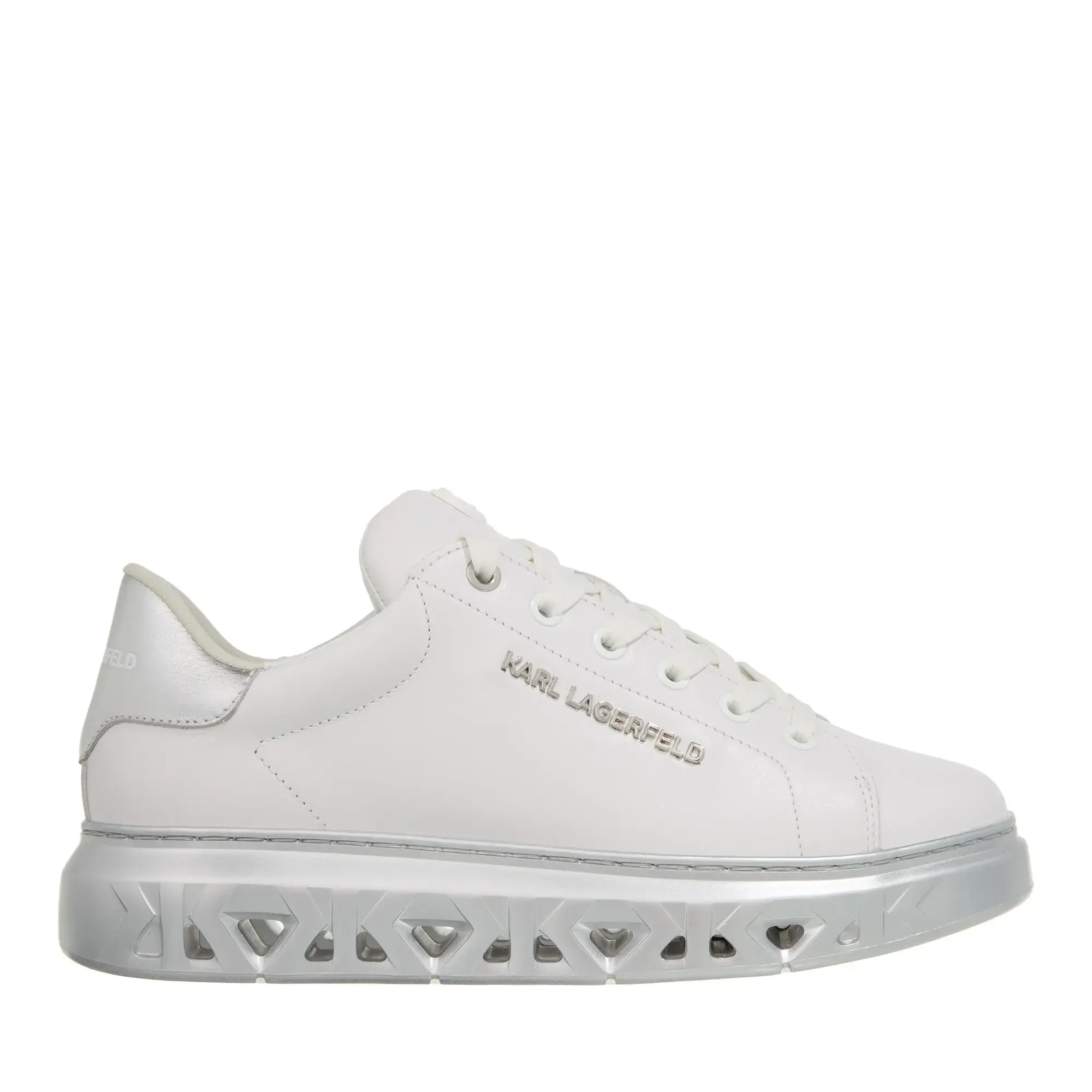 Modische Low-Top Plateau Sneaker