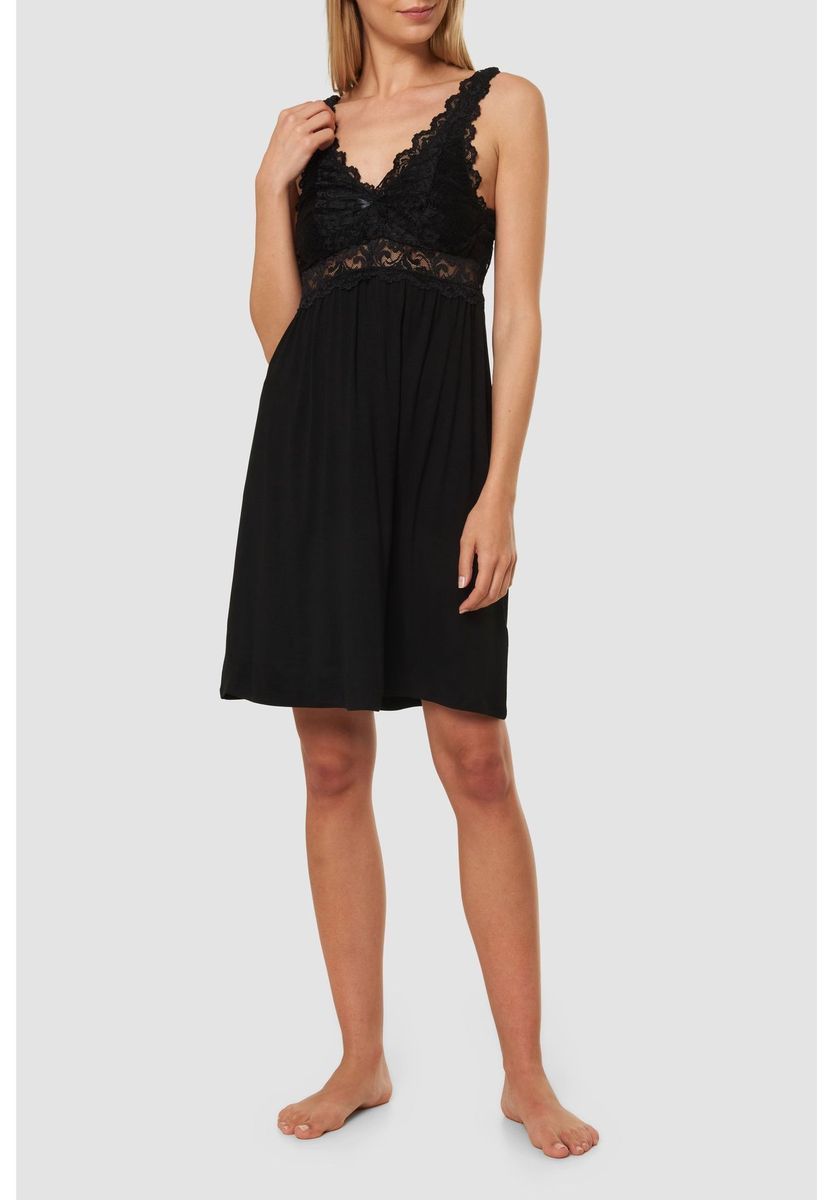 Negligé Hemdchen mit floraler Spitze