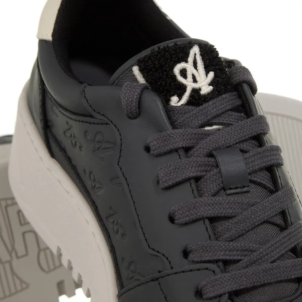 Plateau Low-Top Leder Sneaker