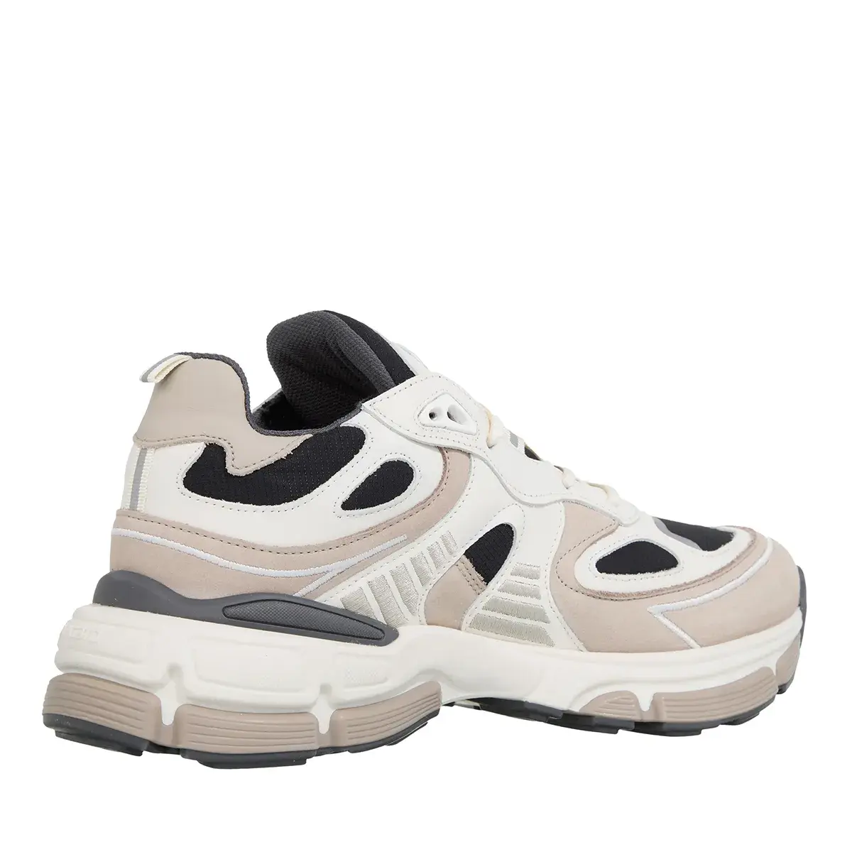 Sneaker mit klobiger Sohle in neutralen Tönen