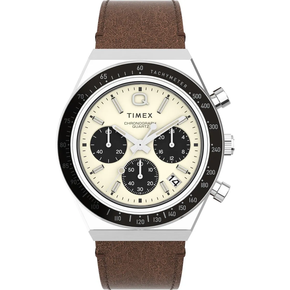 Vintage-inspirierte Chronograph Quarzuhr