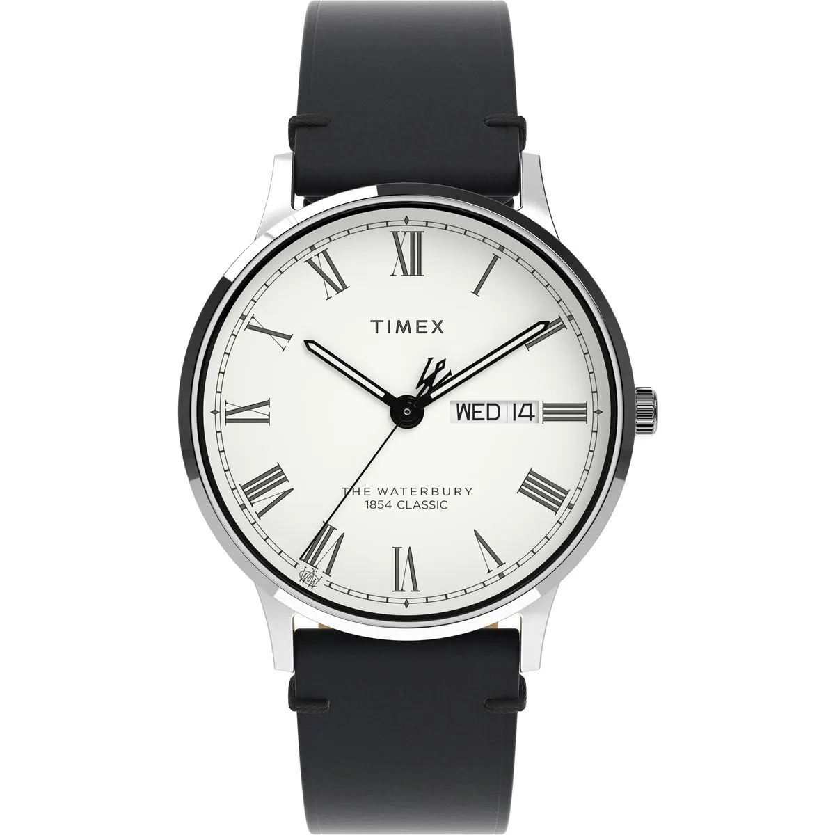Moderne klassische analoge Armbanduhr