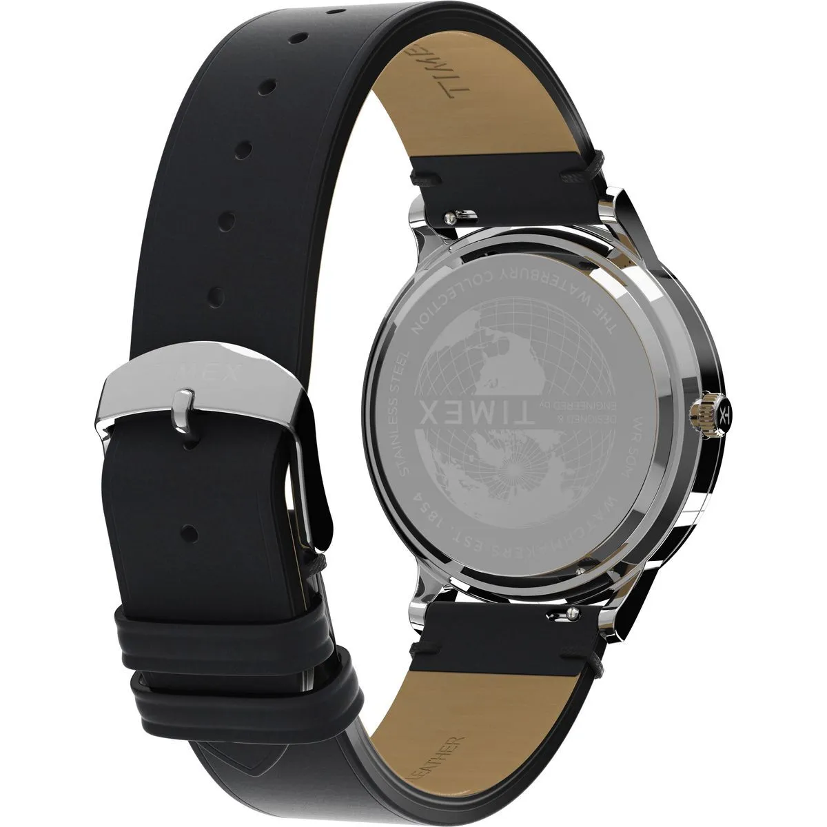 Moderne klassische analoge Armbanduhr