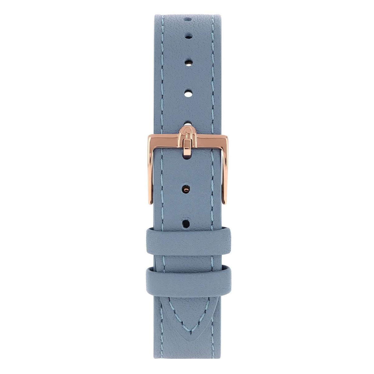 Minimalistische Uhr mit Lederarmband