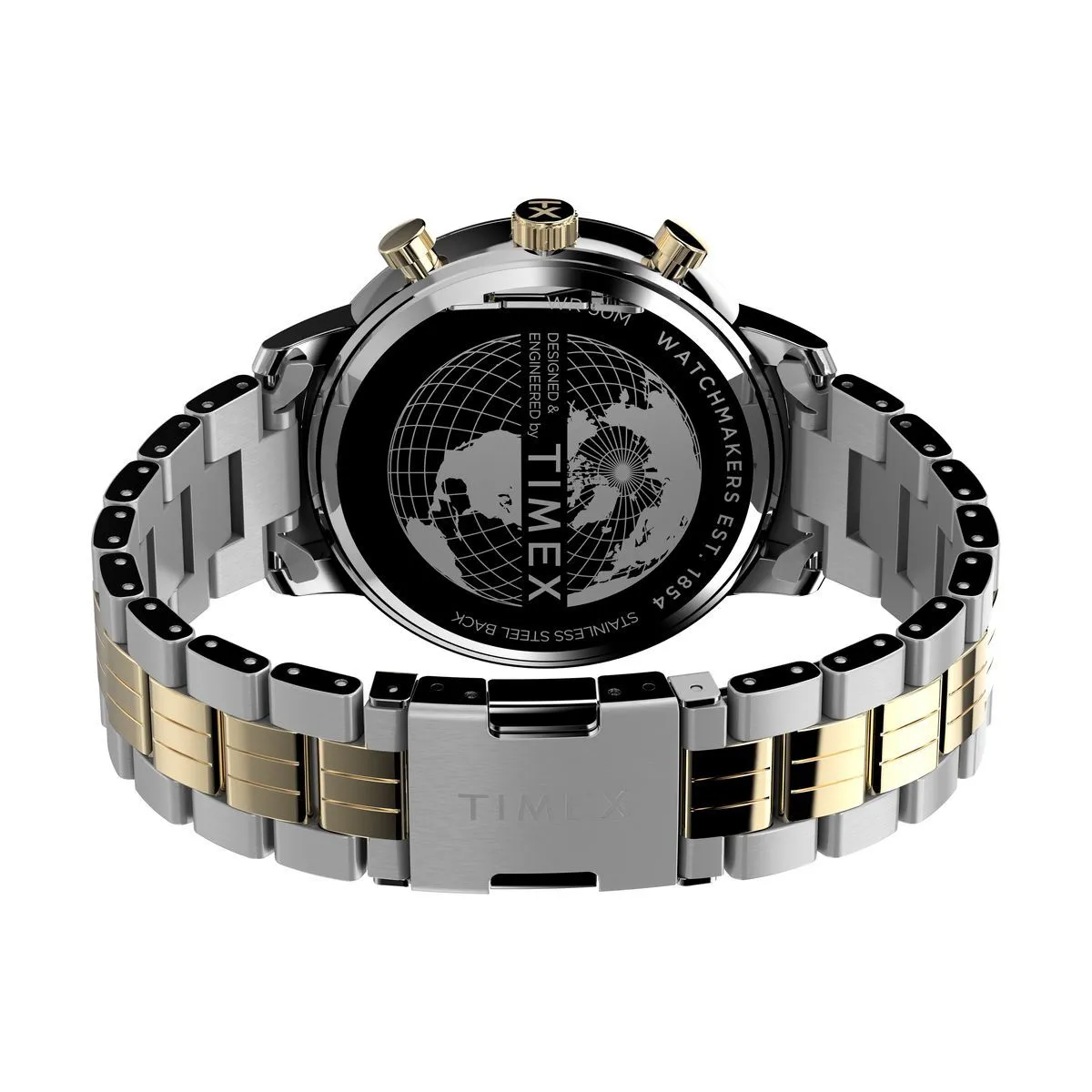 Klassische Chronographenuhr mit Armband
