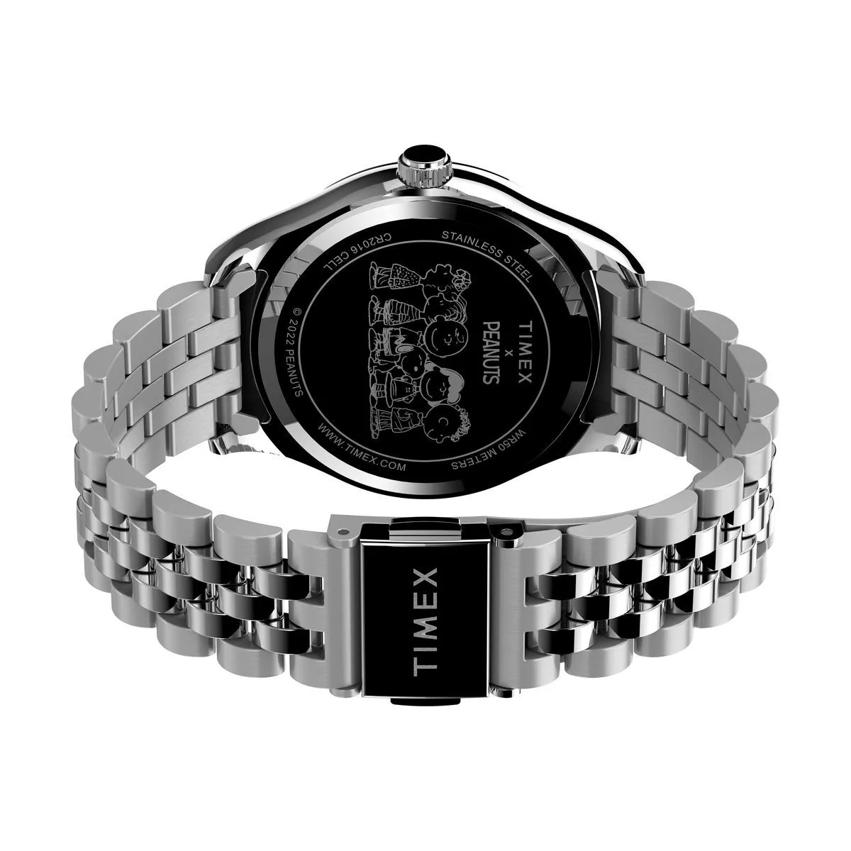 Snoopy Edelstahl Analog Uhr