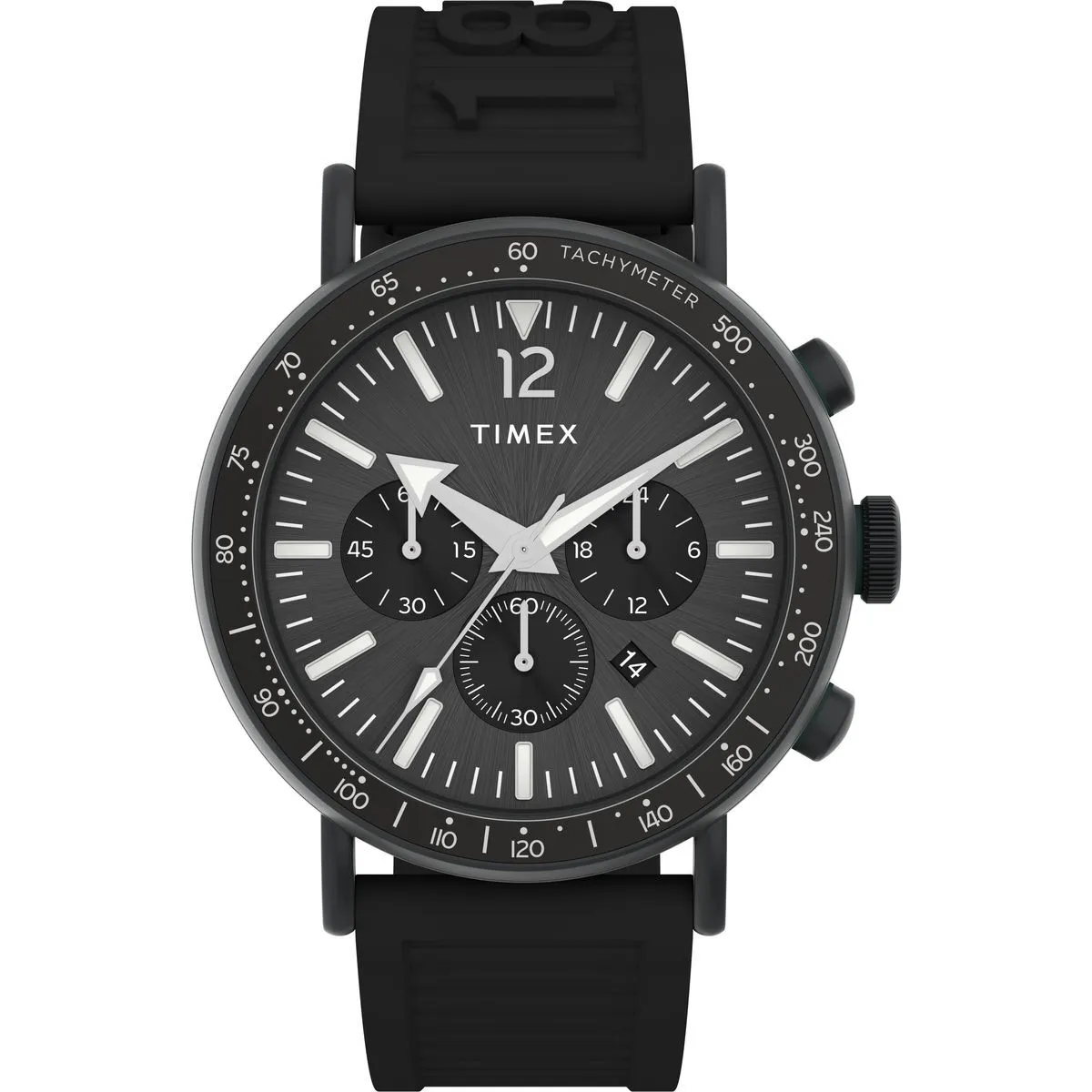 Klassische Tachymeter Chronograph Uhr
