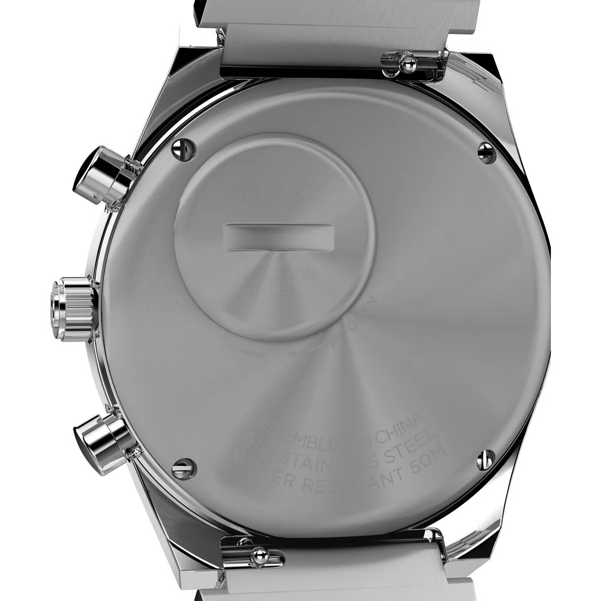 Silberne Chronographen Falcon Eye Armbanduhr